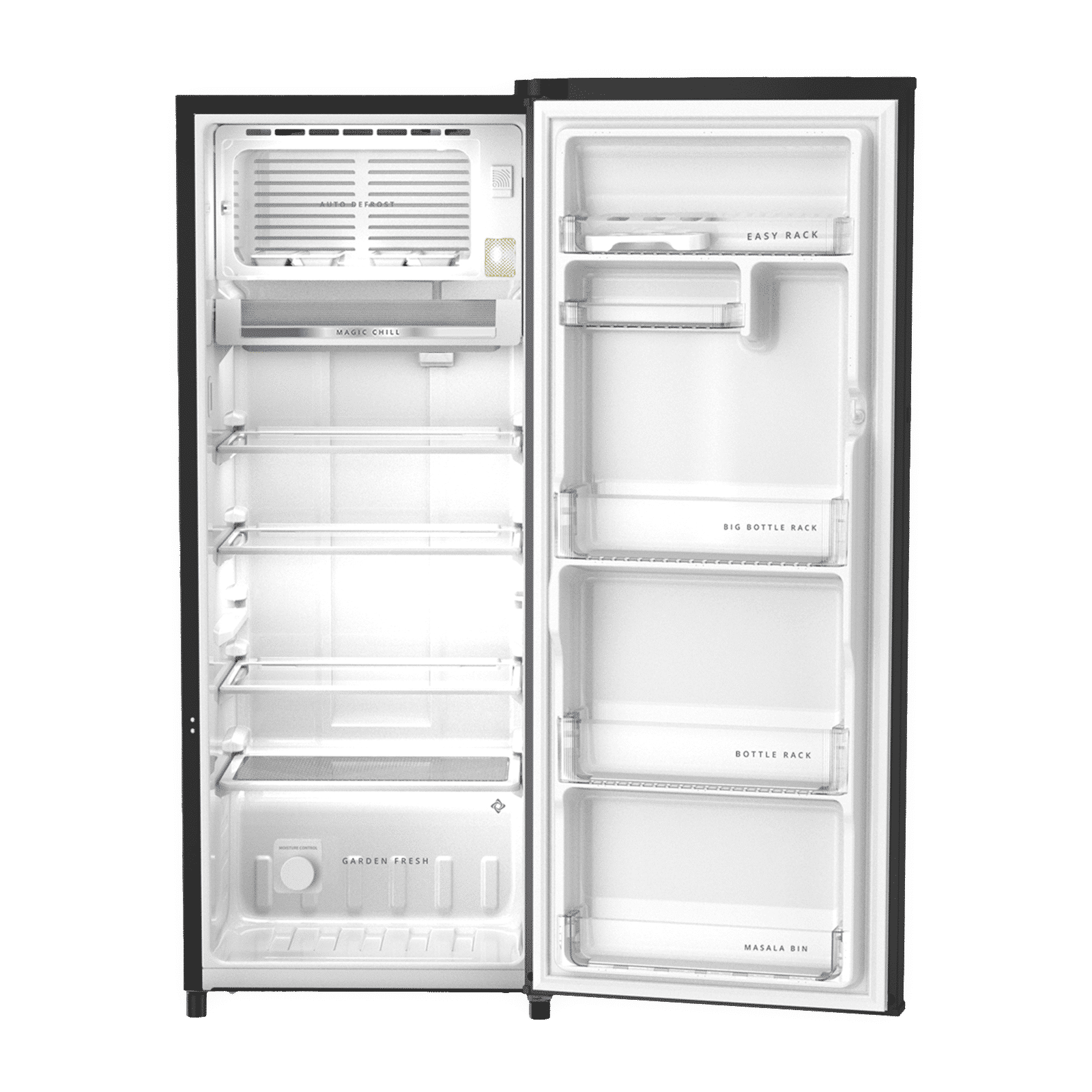 Whirlpool VitaMagic Pro 192 Litres 3 Star Direct Cool Single Door Refrigerator with Stabilizer Free Operation (72601, Alpha Steel)_6