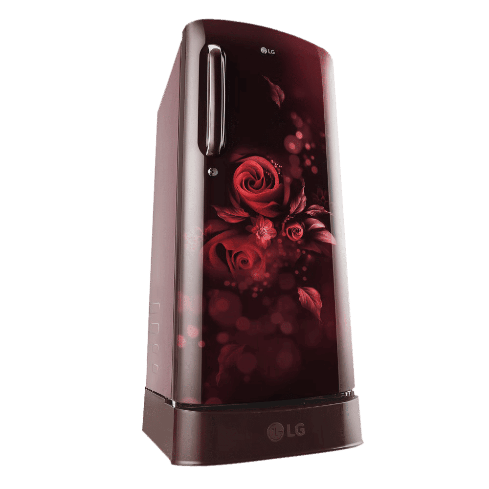 LG 190 Litres 3 Star Direct Cool Single Door Refrigerator with Stabilizer Free Operation (GL-D201ASED.BSEZEB, Scarlet Euphoria)_11