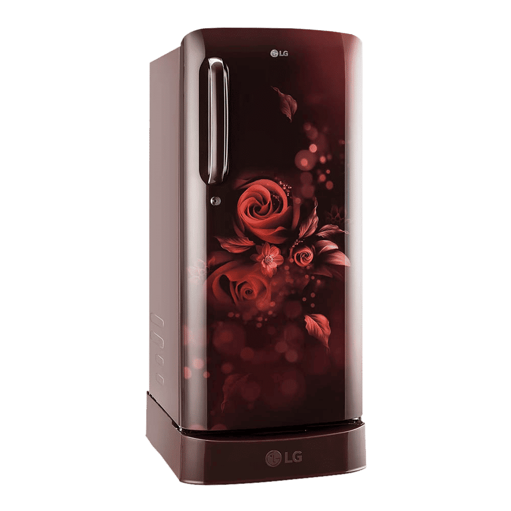 LG 190 Litres 3 Star Direct Cool Single Door Refrigerator with Stabilizer Free Operation (GL-D201ASED.BSEZEB, Scarlet Euphoria)_12