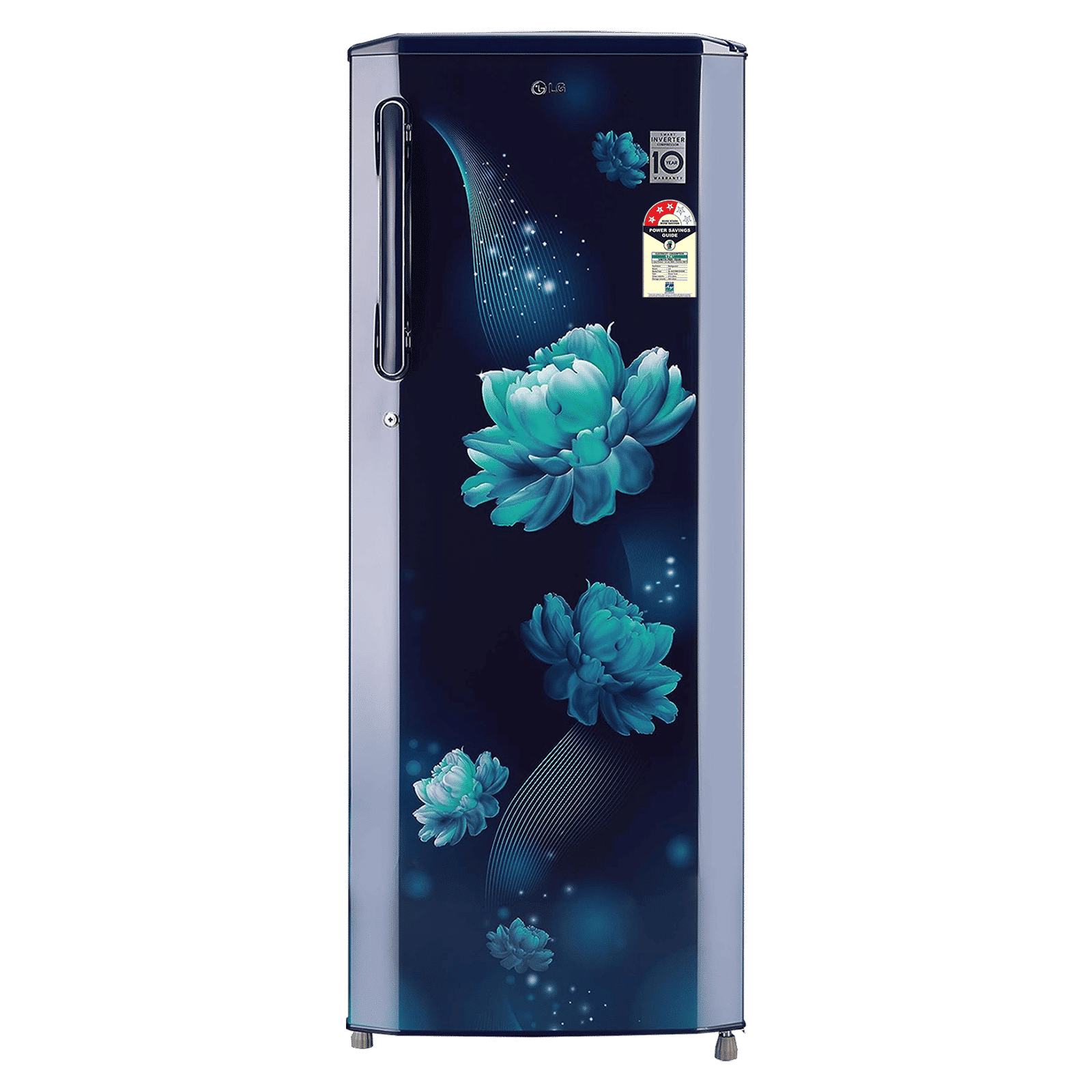 LG 261 Litres 3 Star Direct Cool Single Door Refrigerator with Stabilizer Free Operation (GL-B281BBCX.DBCZEB, Blue Charm) LG 261 Litres 3 Star Direct Cool Single Door Refrigerator with Stabilizer Free Operation (GL-B281BBCX.DBCZEB, Blue Charm)_1