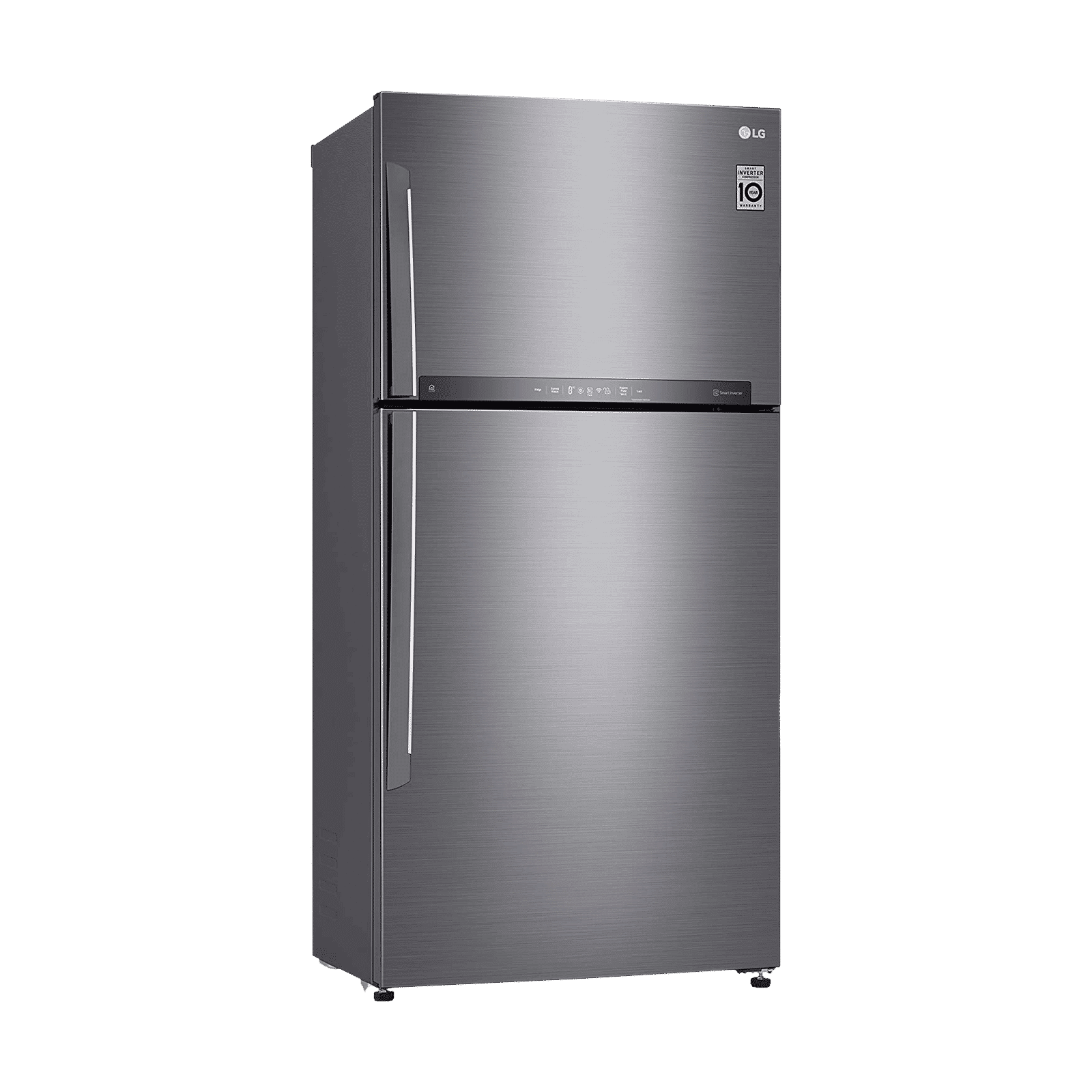 LG 592 Litres 1 Star Frost Free Double Door Refrigerator with Smart Inverter Compressor (GR-H812HLHM, Platinum Silver)_15