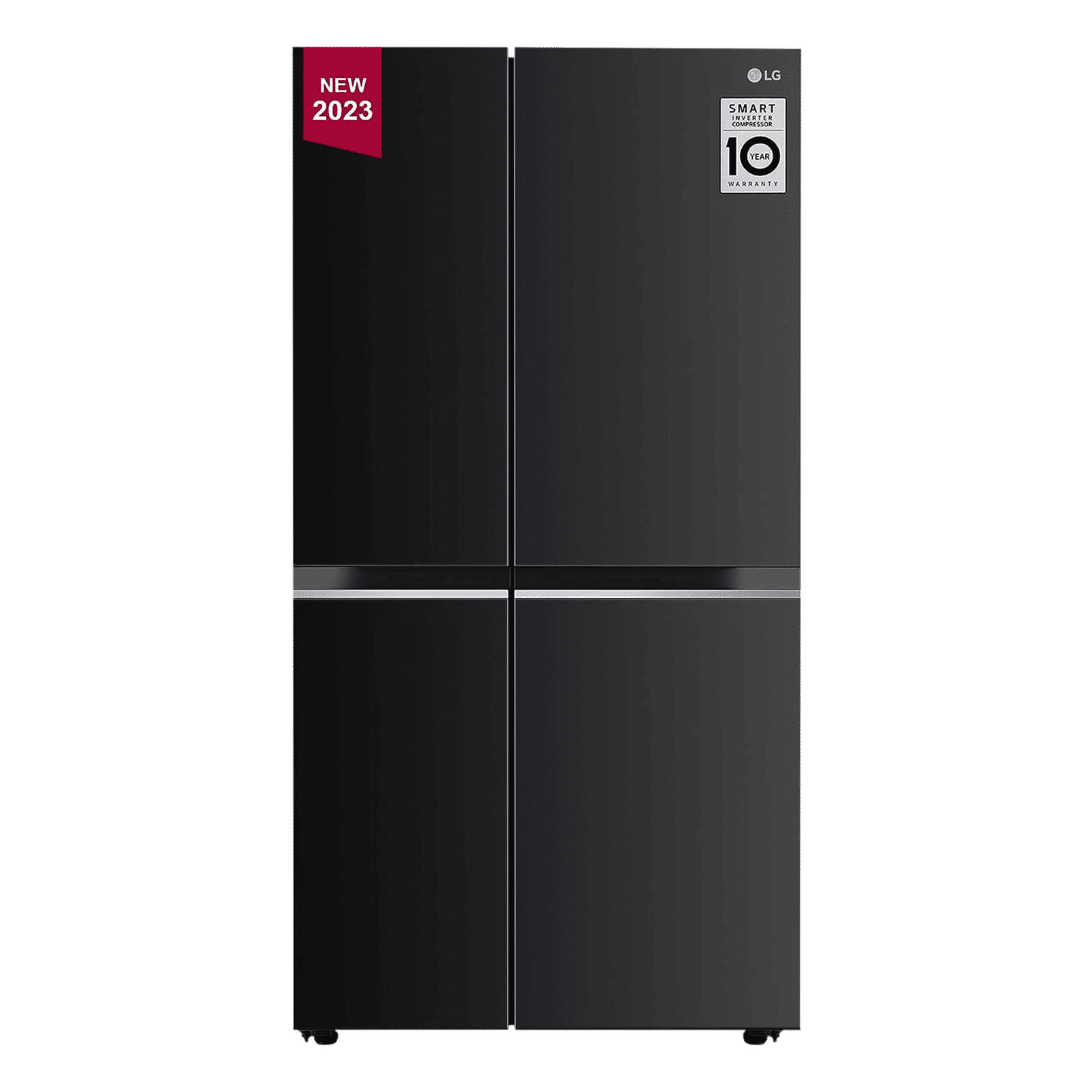 LG 655 Litres Side by Side Refrigerator with Smart Diagnosis (GL-B257EESX, Ebony Sheen) LG 655 Litres Side by Side Refrigerator with Smart Diagnosis (GL-B257EESX, Ebony Sheen)_1