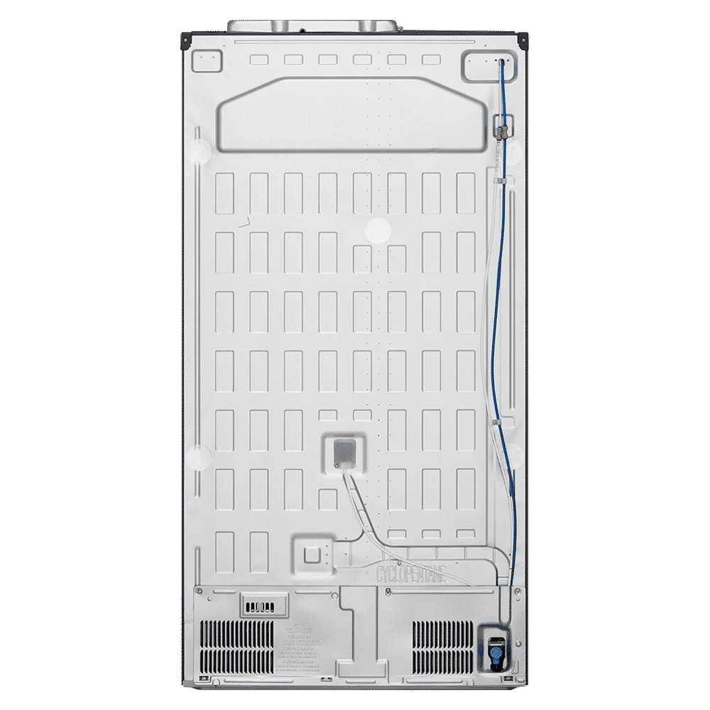 LG 635 Litres 3 Star Frost Free Side by Side Refrigerator with Smart Diagnosis (GL-X257AMCX, Matt Black)_10