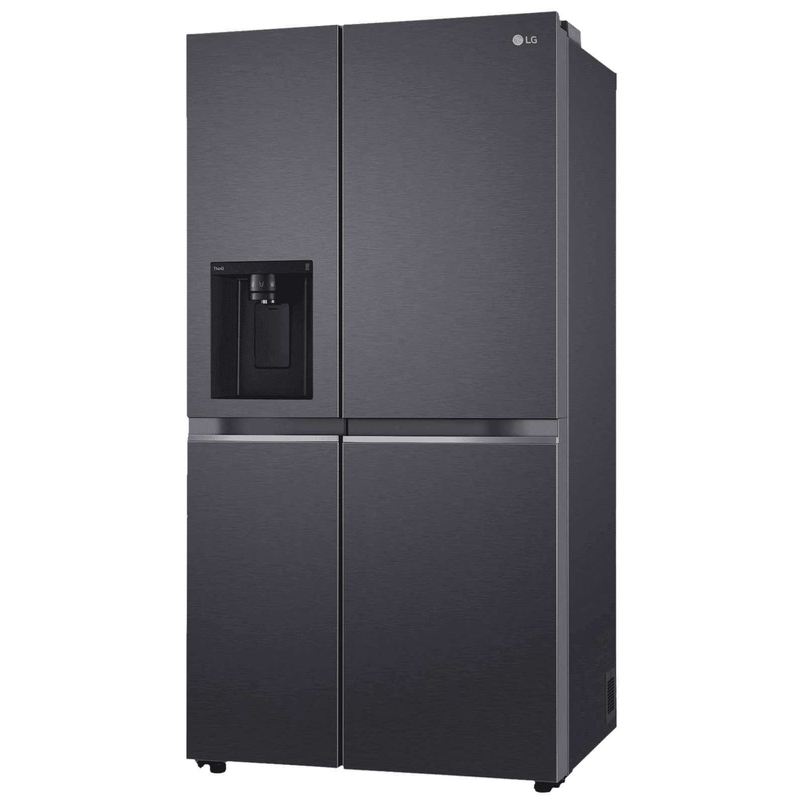 LG 635 Litres 3 Star Frost Free Double Door Smart Wifi Enabled Refrigerator with Deodorizer (GL-L257CMCX, Matt Black) LG 635 Litres 3 Star Frost Free Double Door Smart Wifi Enabled Refrigerator with Deodorizer (GL-L257CMCX, Matt Black)_5