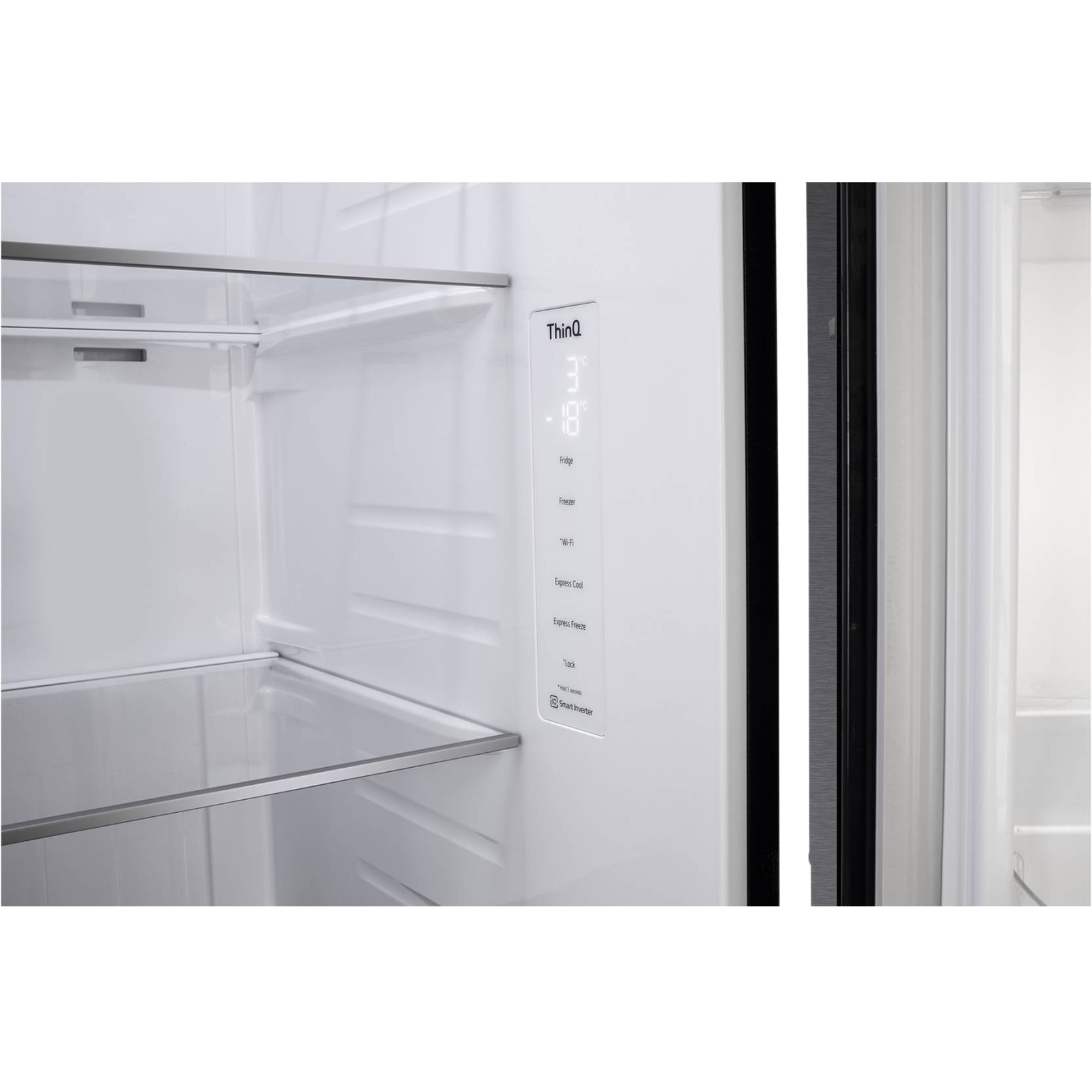 LG 635 Litres 3 Star Frost Free Double Door Smart Wifi Enabled Refrigerator with Deodorizer (GL-L257CMCX, Matt Black) LG 635 Litres 3 Star Frost Free Double Door Smart Wifi Enabled Refrigerator with Deodorizer (GL-L257CMCX, Matt Black)_6