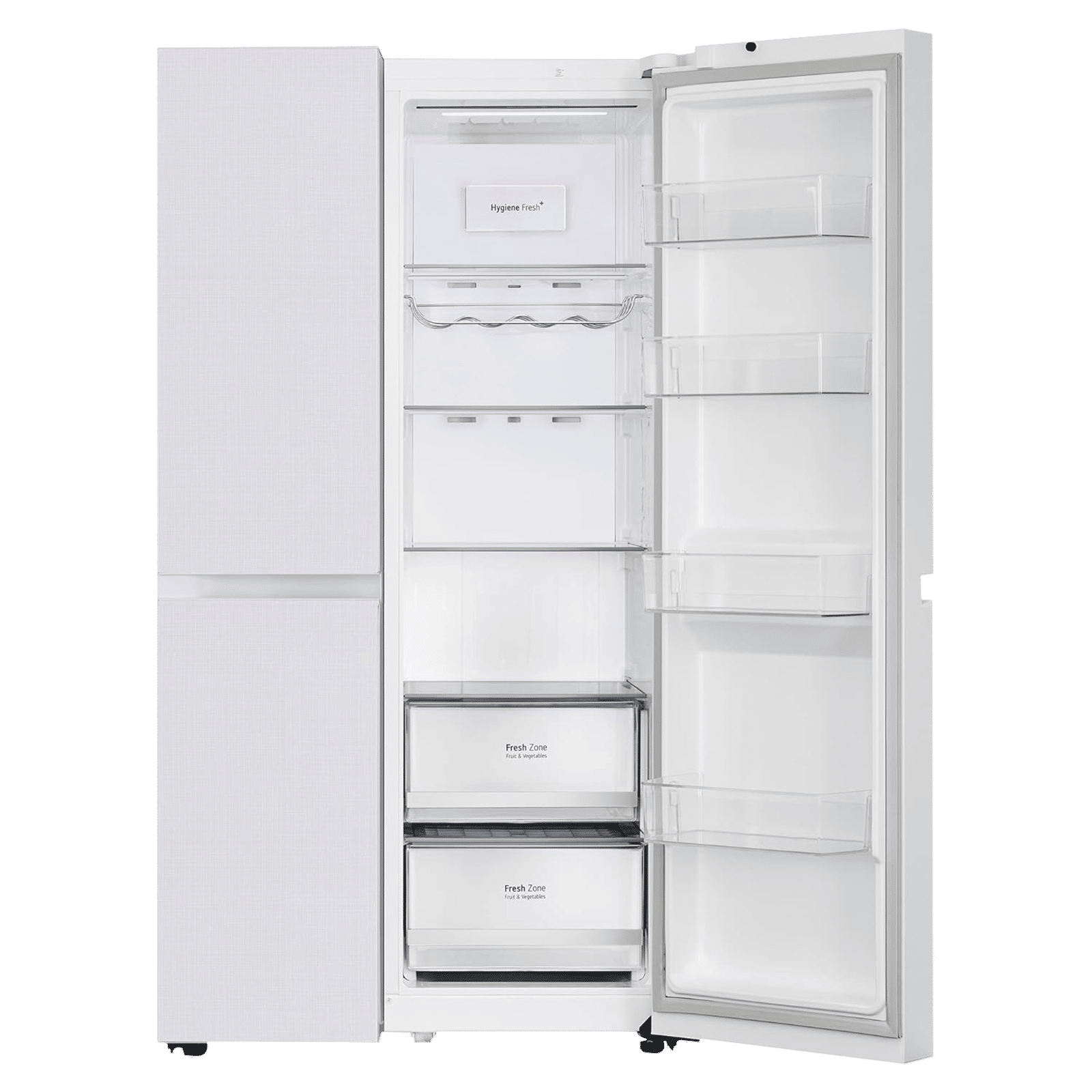 LG 655 Litres Side by Side Refrigerator with Smart Diagnosis (GL-B257DLWX, Linen White) LG 655 Litres Side by Side Refrigerator with Smart Diagnosis (GL-B257DLWX, Linen White)_13