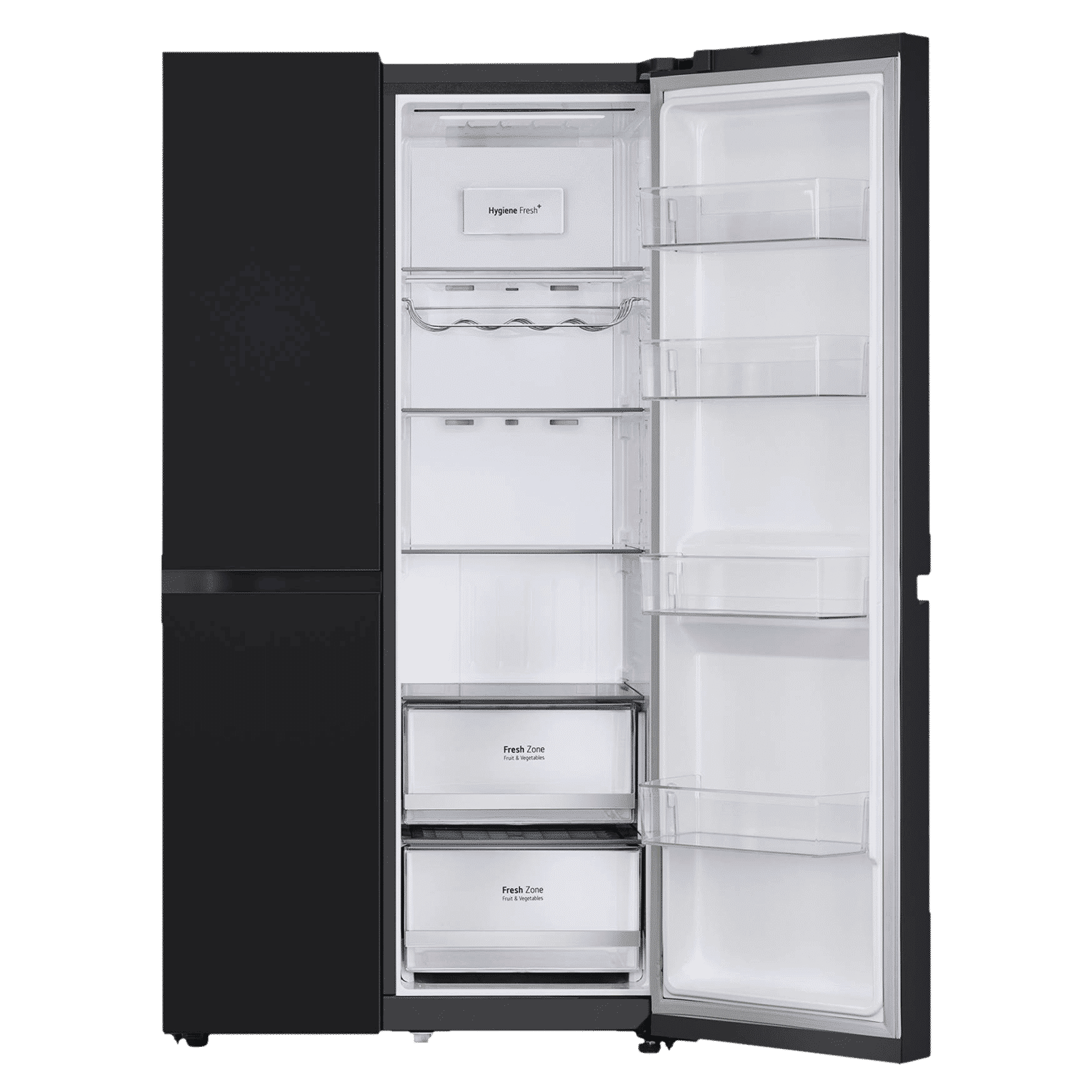 LG 655 Litres Side by Side Refrigerator with Smart Diagnosis (GL-B257DBMX, Black Mirror) LG 655 Litres Side by Side Refrigerator with Smart Diagnosis (GL-B257DBMX, Black Mirror)_10
