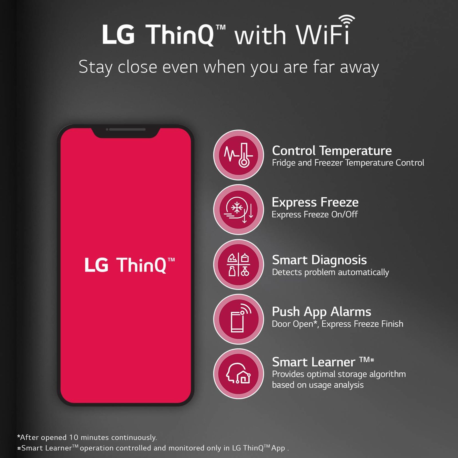 LG 655 Litres Side by Side Refrigerator with Smart Diagnosis (GL-B257DBMX, Black Mirror) LG 655 Litres Side by Side Refrigerator with Smart Diagnosis (GL-B257DBMX, Black Mirror)_20