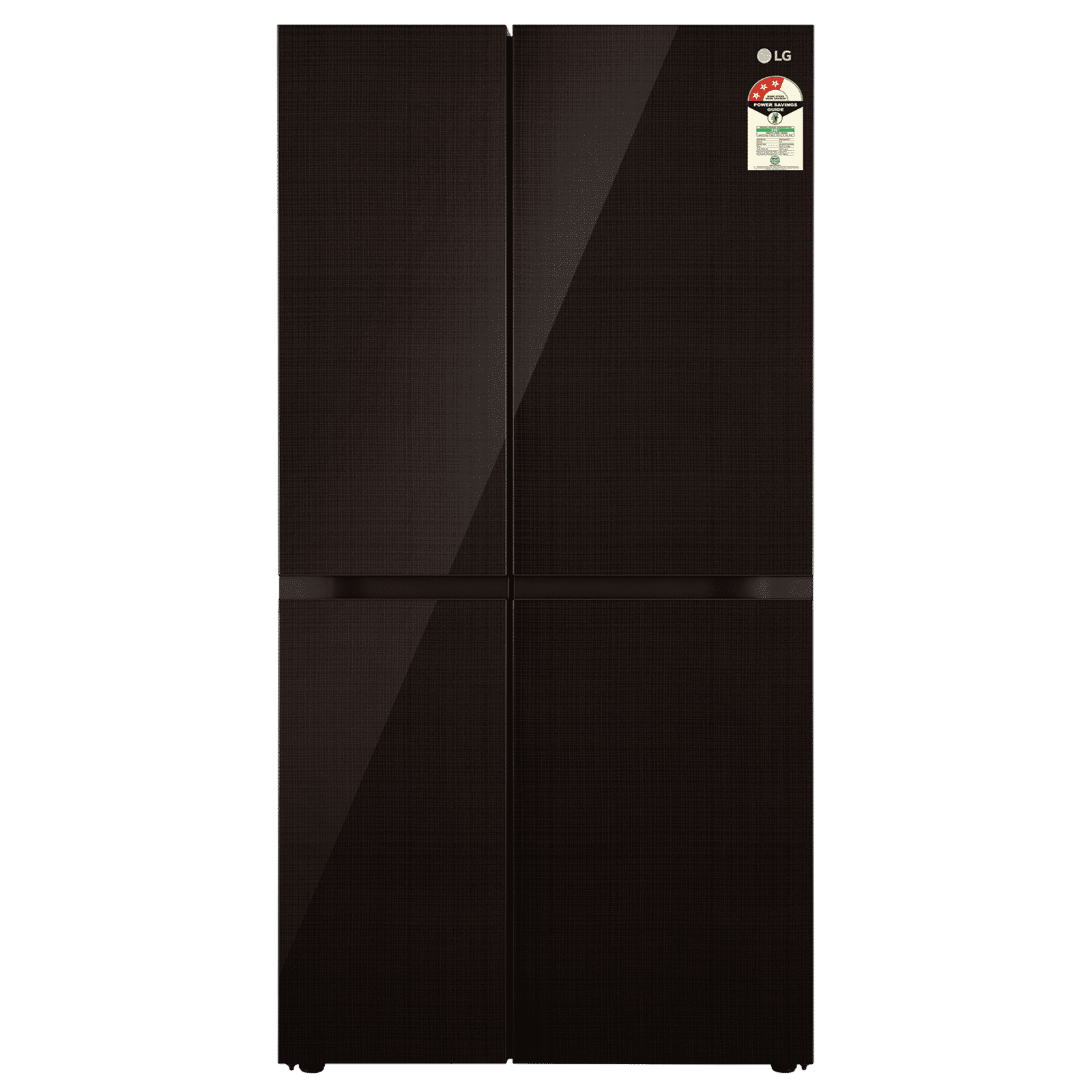 LG 655 Litres 3 Star Frost Free Side by Side Smart Wifi Enabled Refrigerator with Deodorizer (GL-B257DLNX, Linen Brown)_1