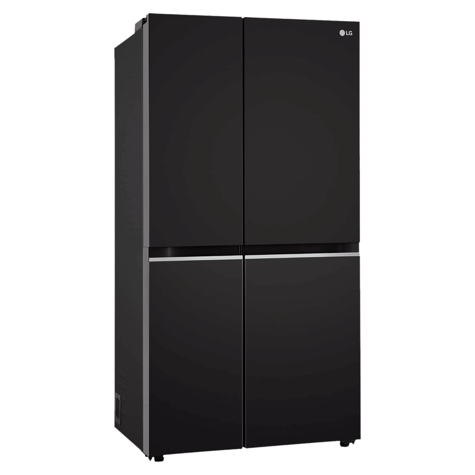LG 655 Litres 3 Star Frost Free Side by Side Refrigerator with Smart Diagnosis (GL-B257HWBY, Western Black)_2