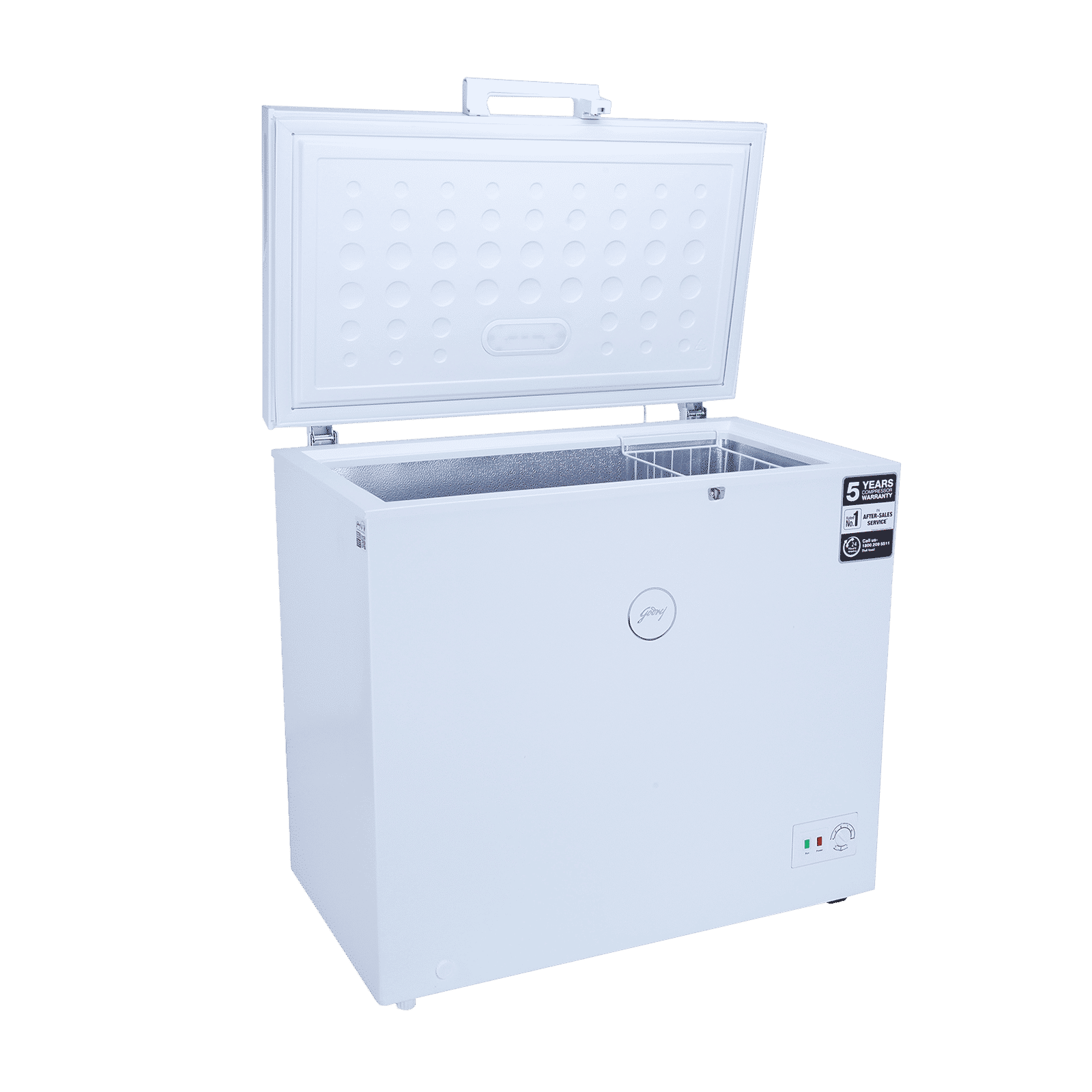 Godrej Slim Series 200 Litres Single Door Deep Freezer (Convertible Technology, DH GCHW 210 R6SHC RW, Royal White) Godrej Slim Series 200 Litres Single Door Deep Freezer (Convertible Technology, DH GCHW 210 R6SHC RW, Royal White)_10