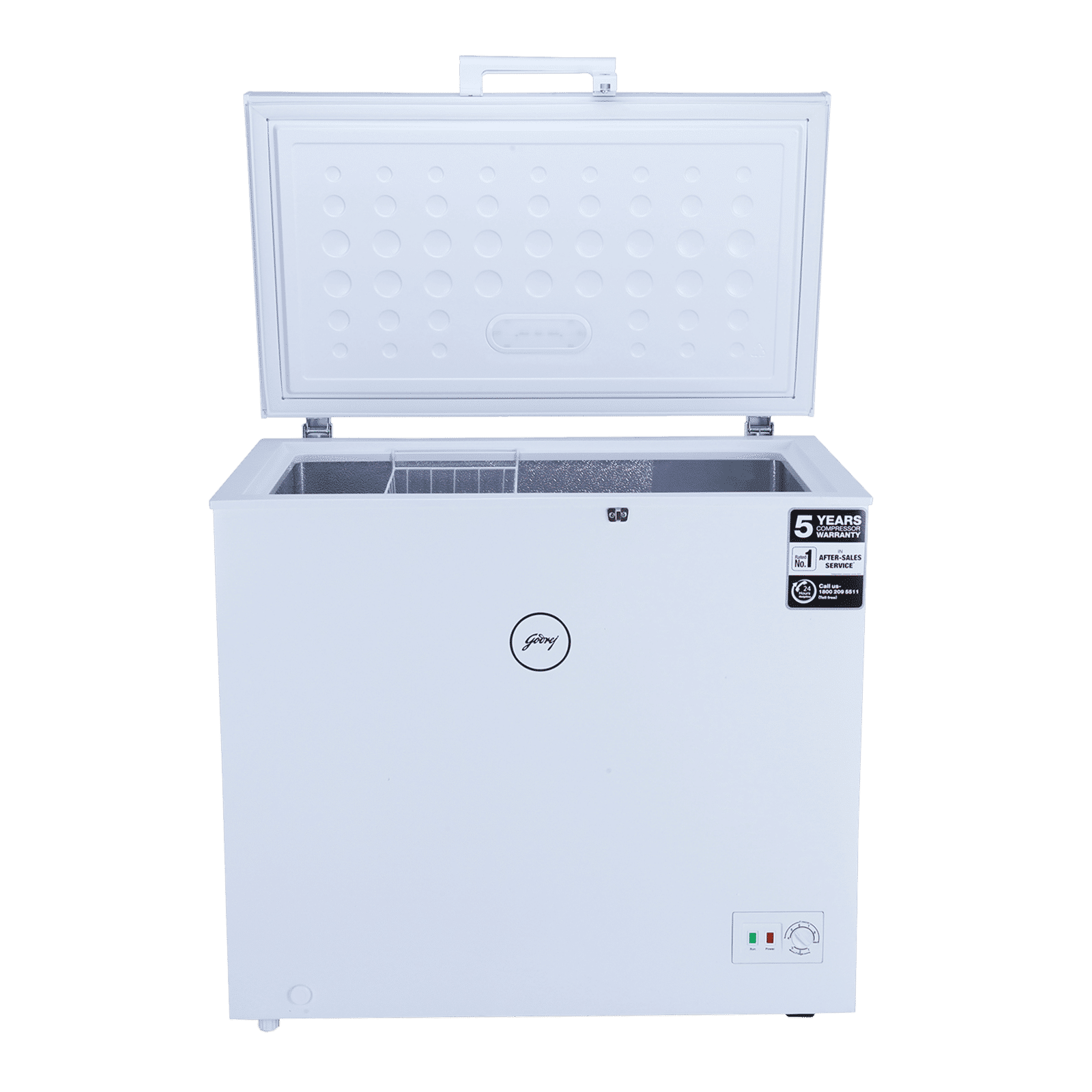 Godrej Slim Series 200 Litres Single Door Deep Freezer (Convertible Technology, DH GCHW 210 R6SHC RW, Royal White) Godrej Slim Series 200 Litres Single Door Deep Freezer (Convertible Technology, DH GCHW 210 R6SHC RW, Royal White)_12