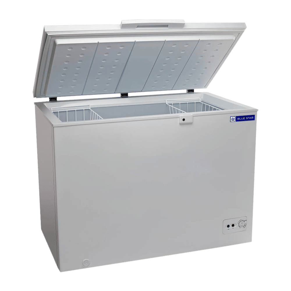 Blue Star 200 Litres Single Door Deep Freezer (Safety Lock, CHFSD200FHSW, White)_6