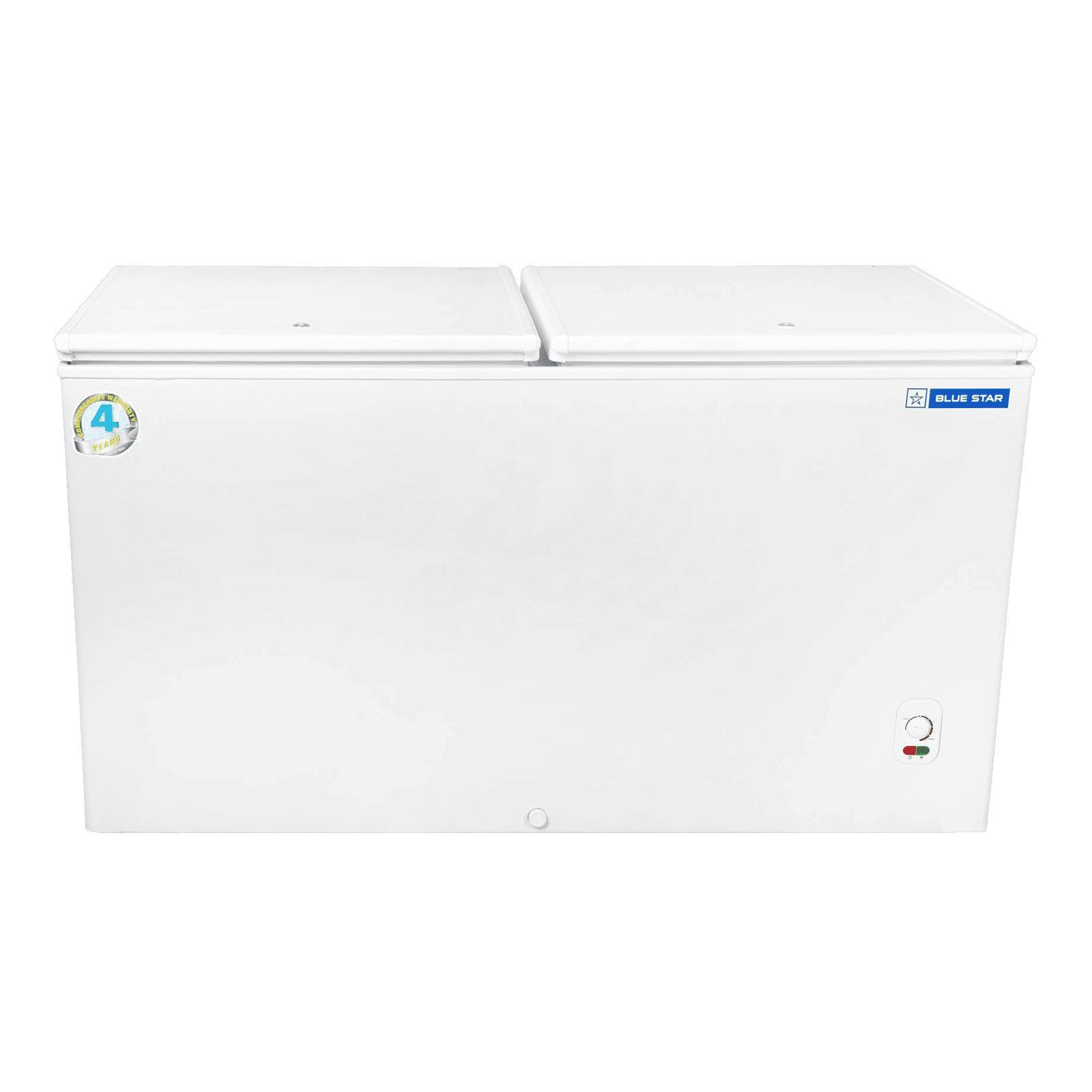 Blue Star 301 Litres Double Door Deep Freezer (Corrosion Resistant, CHFDD300MGPW, White)_1