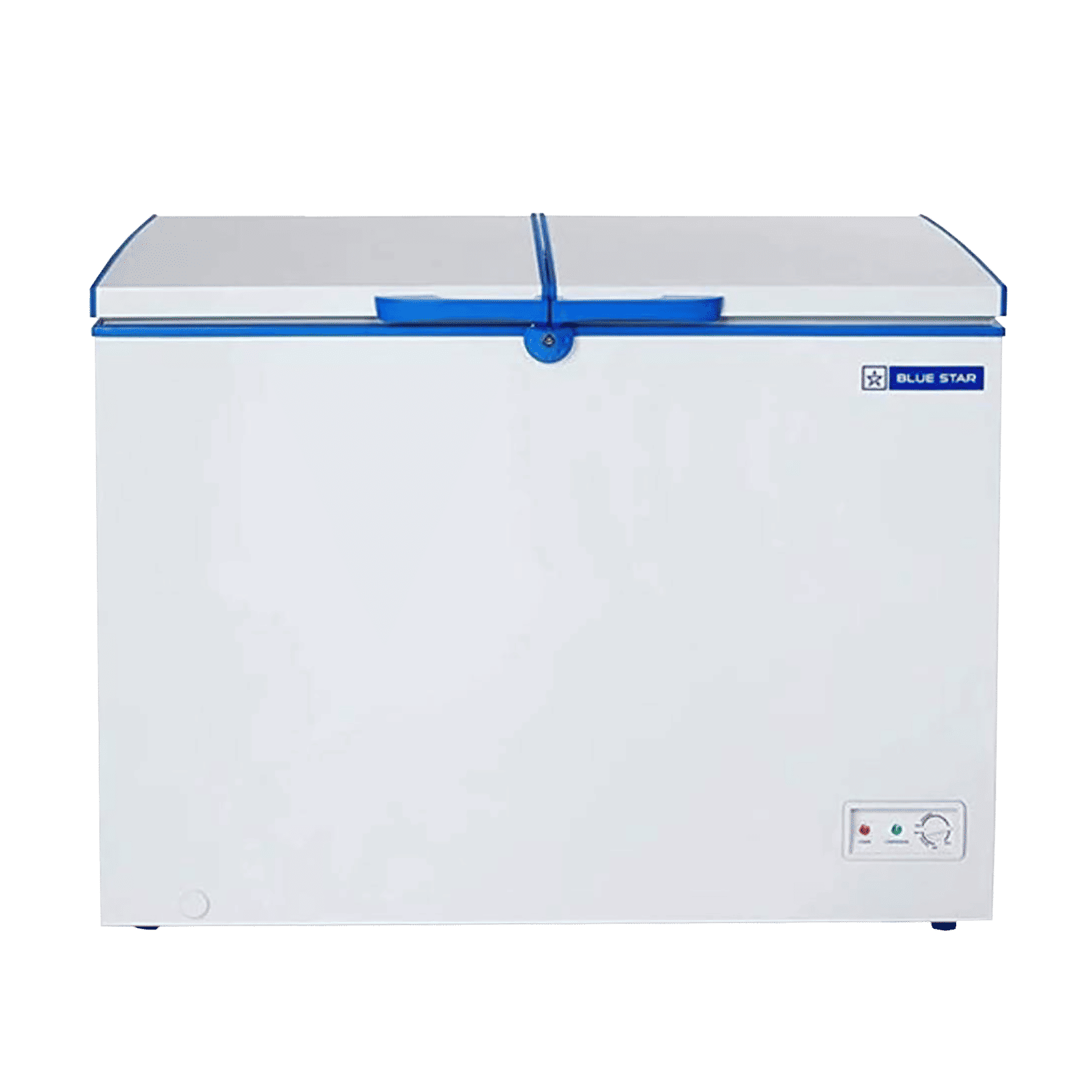 Blue Star 301 Litres Double Door Deep Freezer (Direct Cooling Technology, CHFDD300MGEW, White)_1