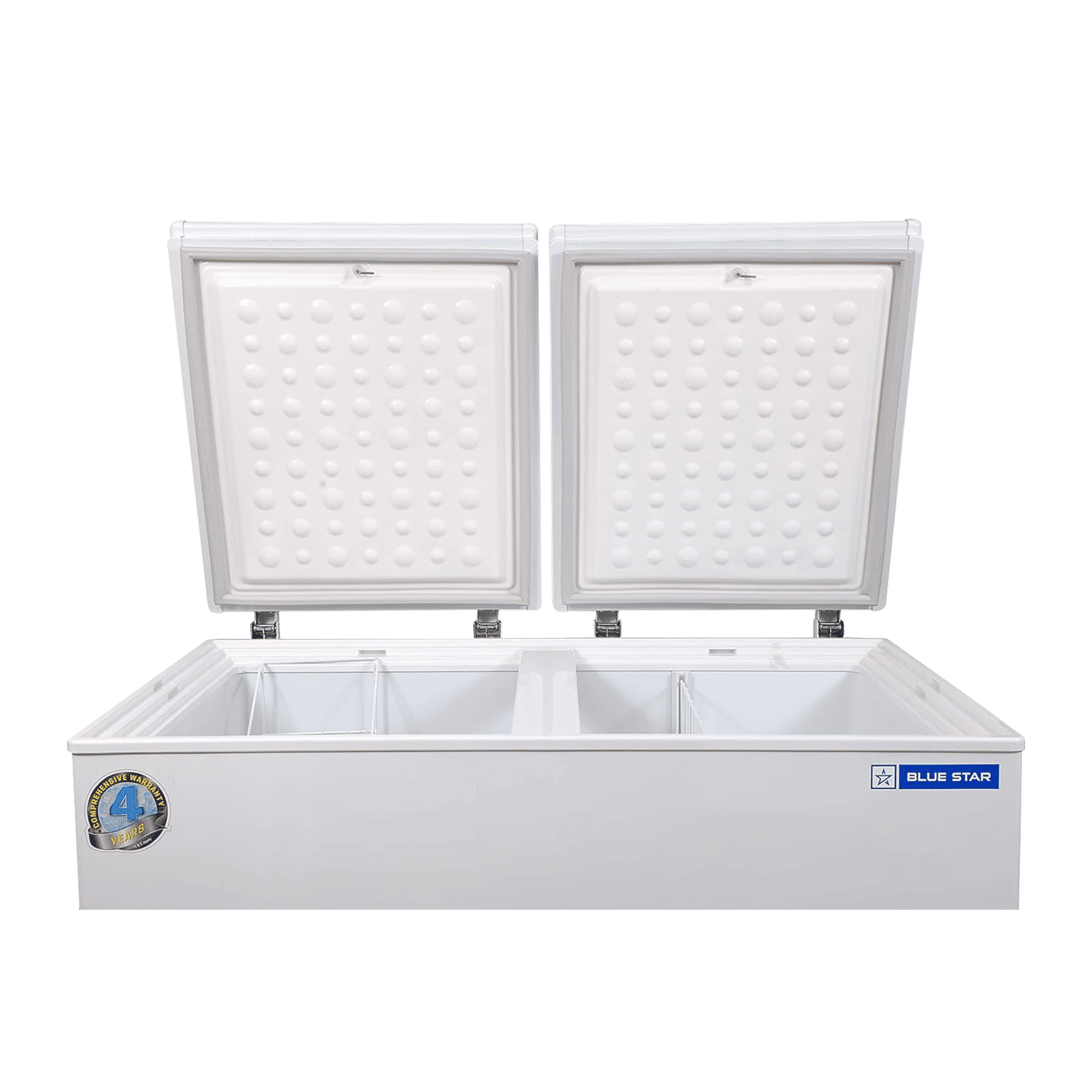 Blue Star 301 Litres Double Door Deep Freezer (Direct Cooling Technology, CHFDD300MGEW, White)_6