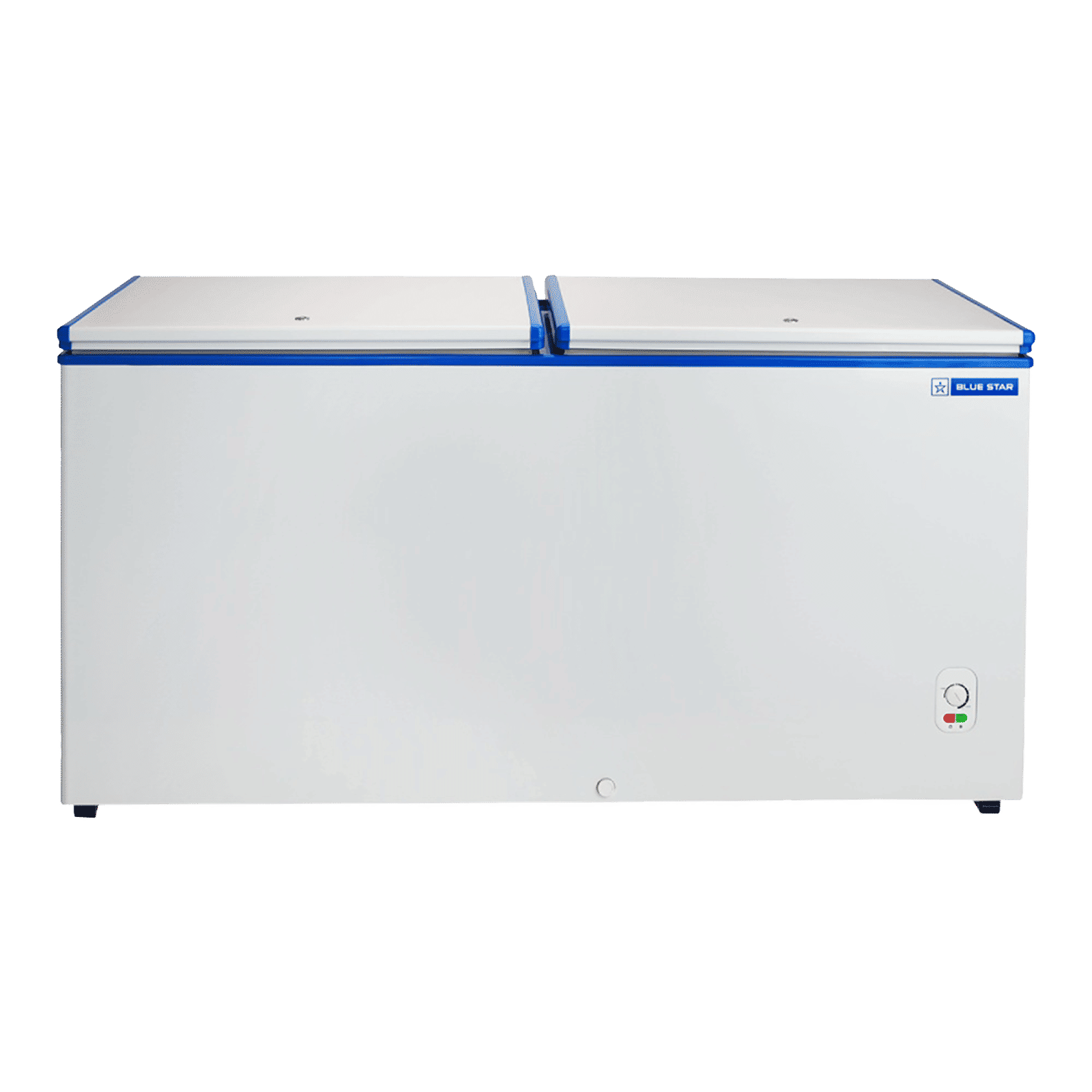 Blue Star 401 Litres Double Door Deep Freezer (Direct Cooling Technology, CHFDD400MGEW, White)_1