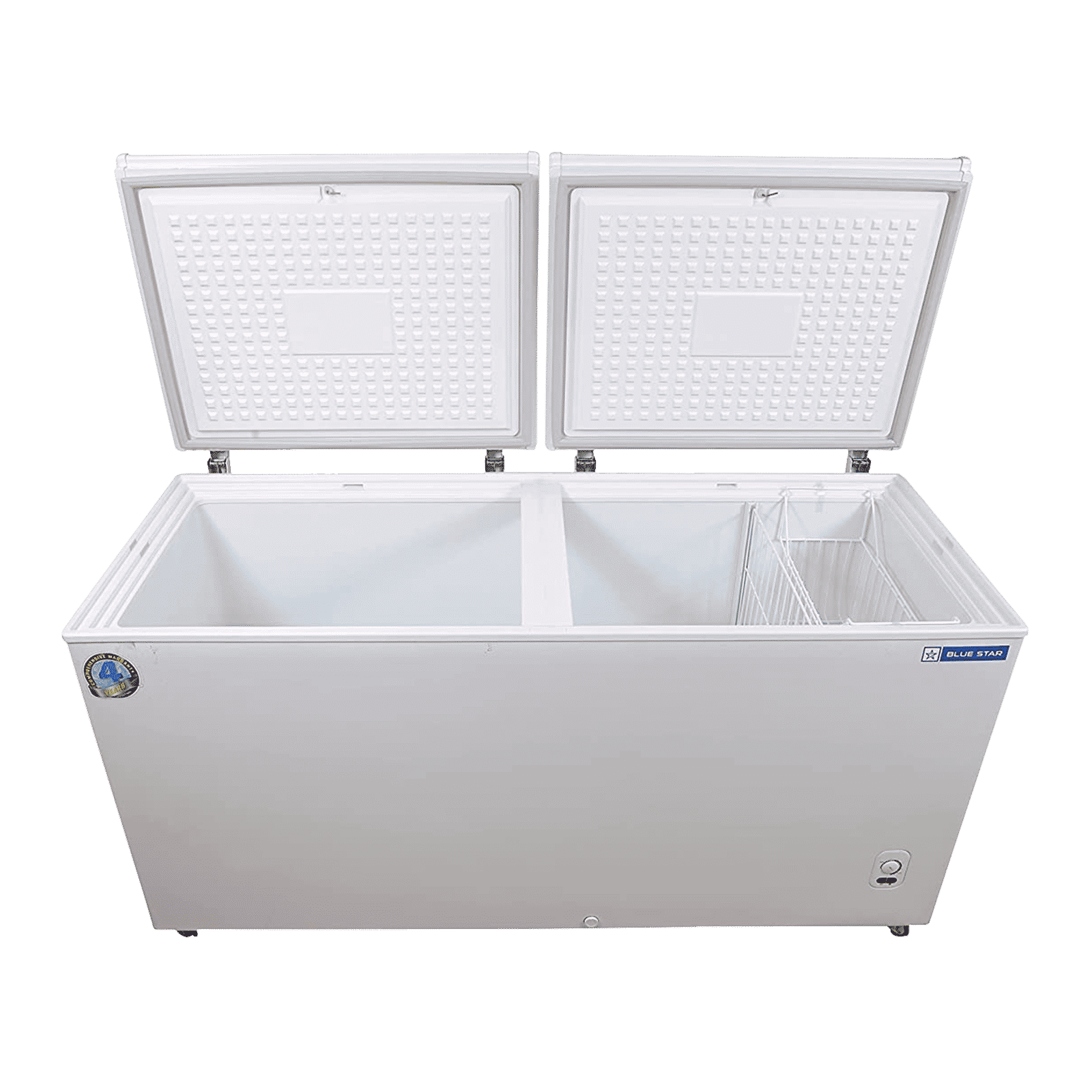 Blue Star 484 Litres Double Door Deep Freezer (Direct Cooling Technology, CHFDD500MGEW, White)_1