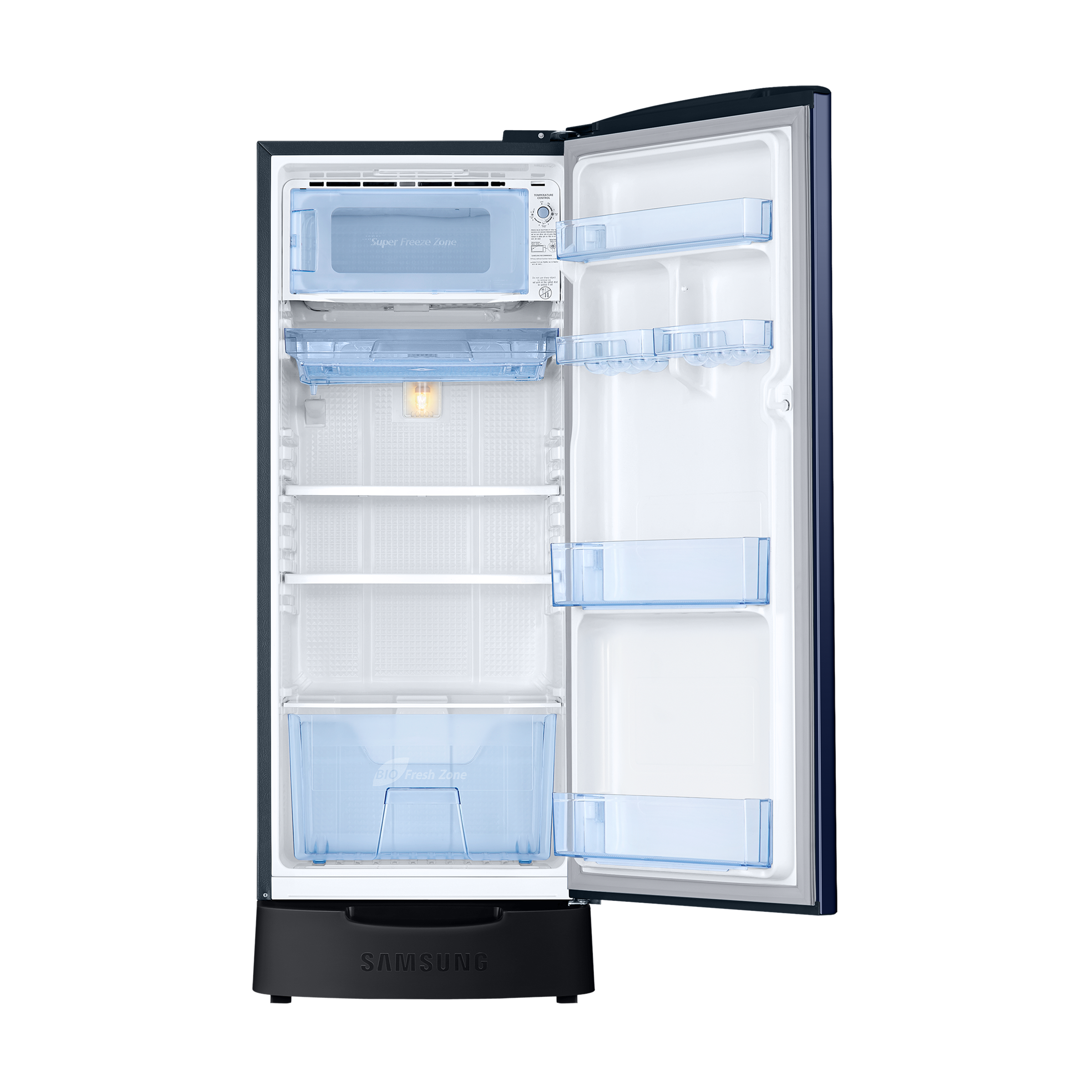 SAMSUNG 183 Litres 4 Star Direct Cool Single Door Refrigerator (RR20C1824HV/HL, Himalayan Poppy Blue) SAMSUNG 183 Litres 4 Star Direct Cool Single Door Refrigerator (RR20C1824HV/HL, Himalayan Poppy Blue)_6