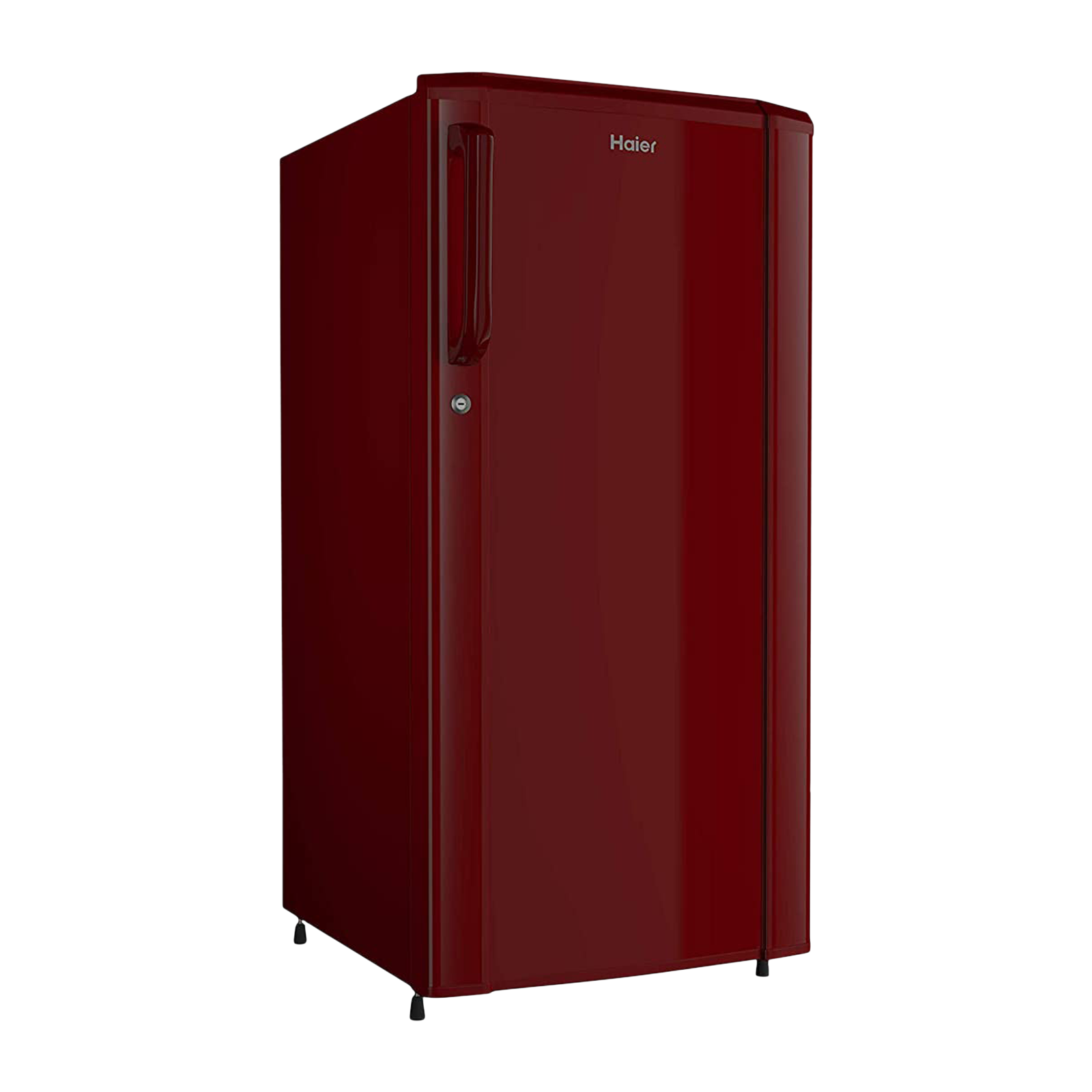 Haier 185 Litres 2 Star Direct Cool Single Door Refrigerator with Antibacterial Gasket (HED-192RS-P, Red Steel)_4