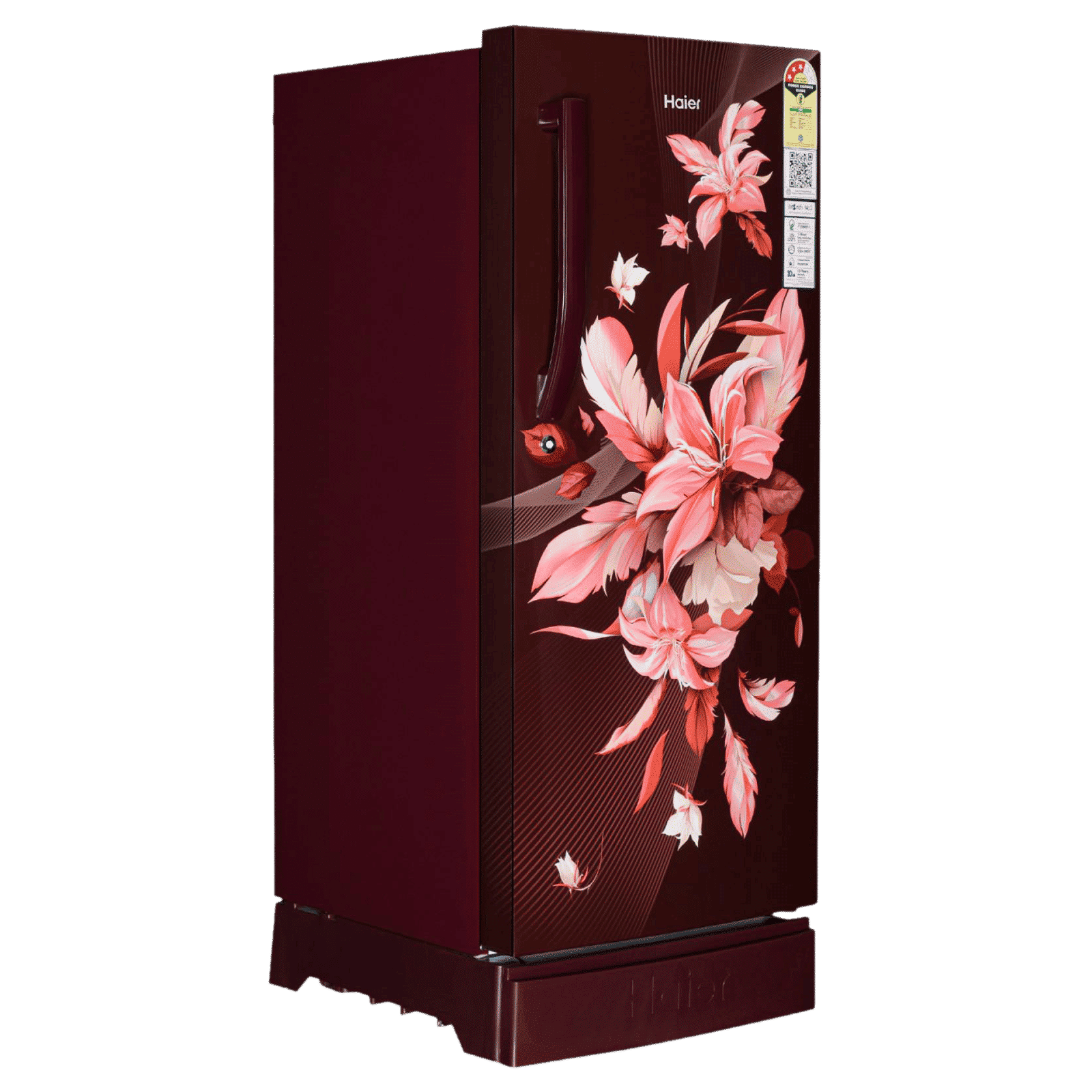 Haier 190 Litres 3 Star Direct Cool Single Door Refrigerator with Antibacterial Gasket (HED-203RFB-P, Red Opal)_14