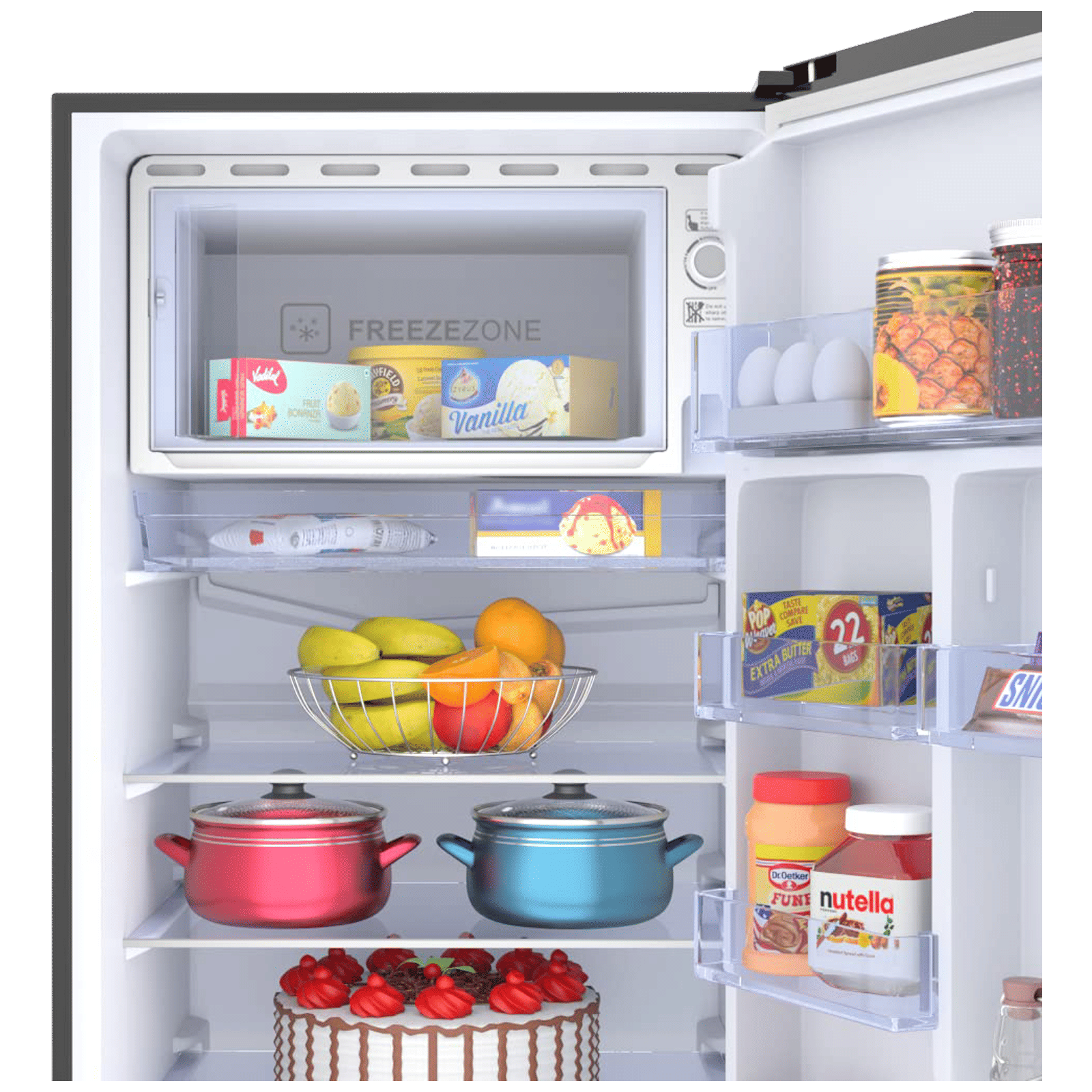 Haier 190 Litres 4 Star Direct Cool Single Door Refrigerator with Antibacterial Gasket (HED-204DS-P, Dazzle Steel)_11