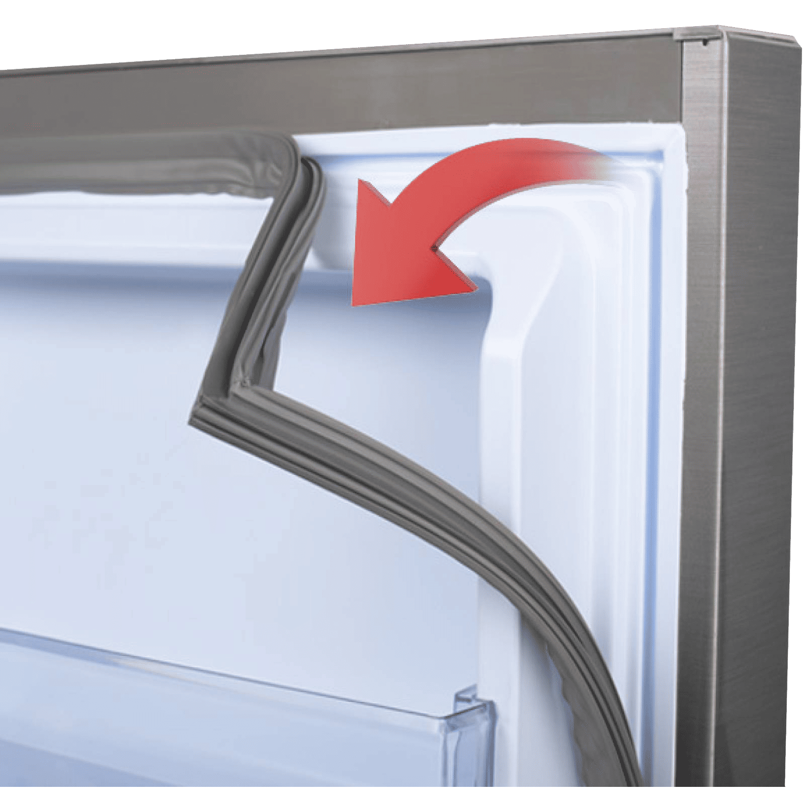 Haier 190 Litres 4 Star Direct Cool Single Door Refrigerator with Antibacterial Gasket (HED-204DS-P, Dazzle Steel)_16