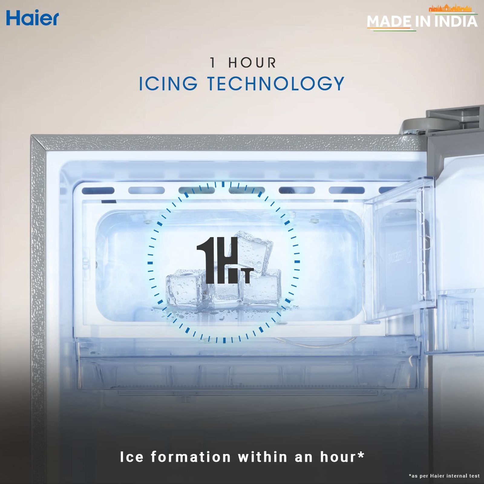 Haier 190 Litres 4 Star Direct Cool Single Door Refrigerator with Antibacterial Gasket (HED-204DS-P, Dazzle Steel)_18