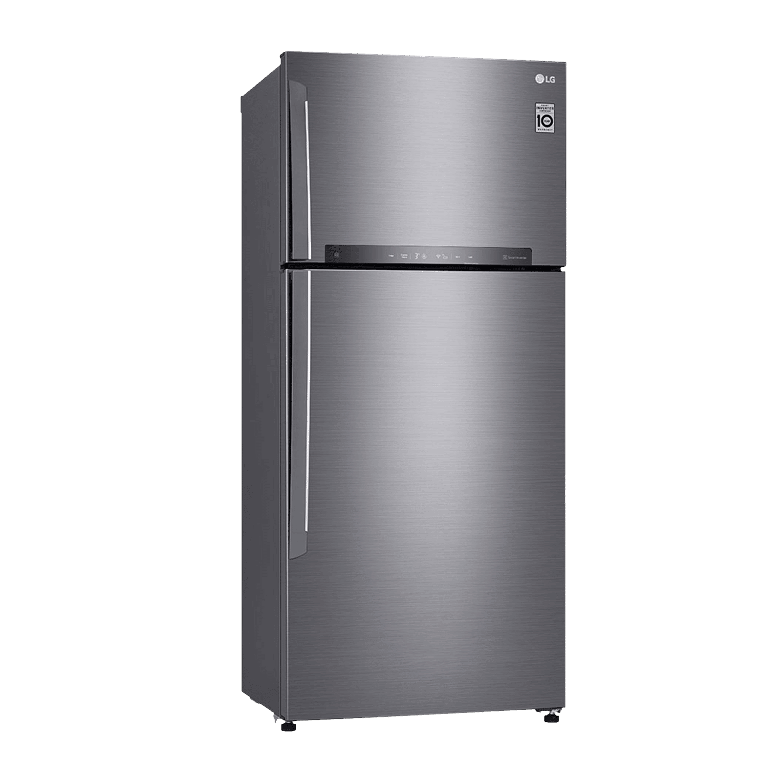 LG 506 Litres 1 Star Frost Free Double Door Refrigerator with Stabilizer Free Operation (GN-H702HLHM.APZQEBN, Platinum Silver)_17