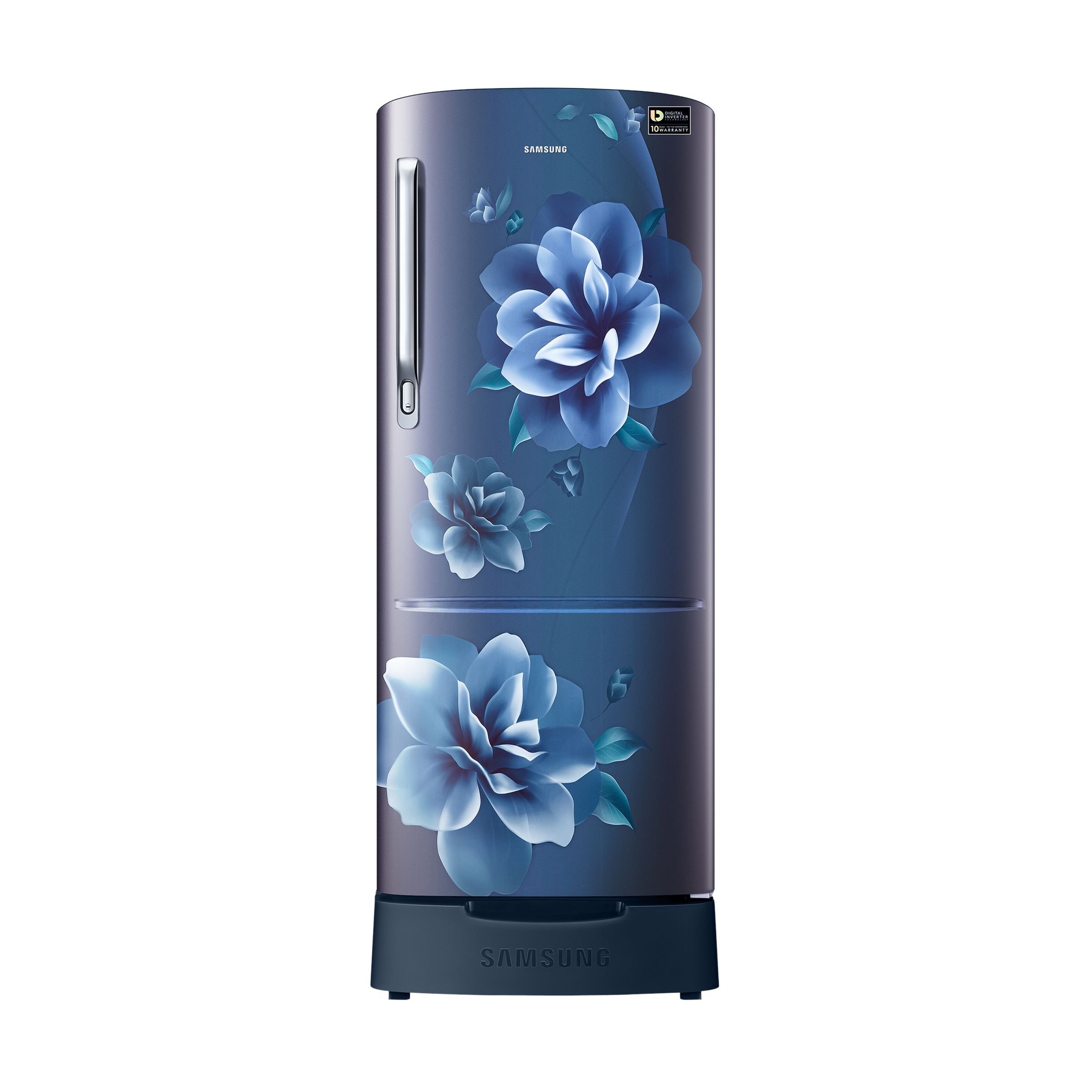 SAMSUNG 183 Litres 3 Star Direct Cool Single Door Refrigerator with Stabilizer Free Operation (RR20C2823CU/NL, Camellia Blue)_1