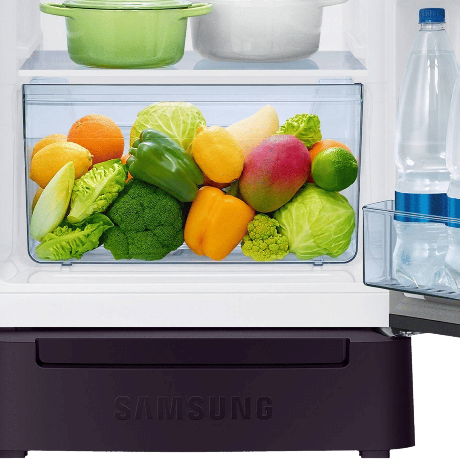 SAMSUNG 215 Litres 3 Star Direct Cool Single Door Refrigerator with Stabilizer Free Operation (RR23C2F23CR/HL, Camellia Purple)_6