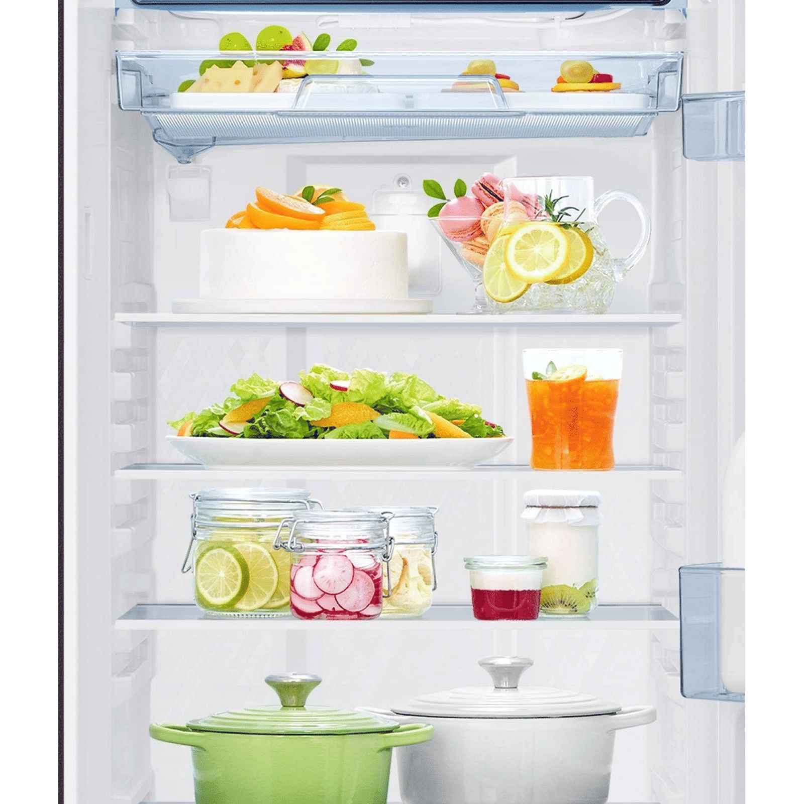 SAMSUNG 215 Litres 3 Star Direct Cool Single Door Refrigerator with Stabilizer Free Operation (RR23C2F23CR/HL, Camellia Purple)_4