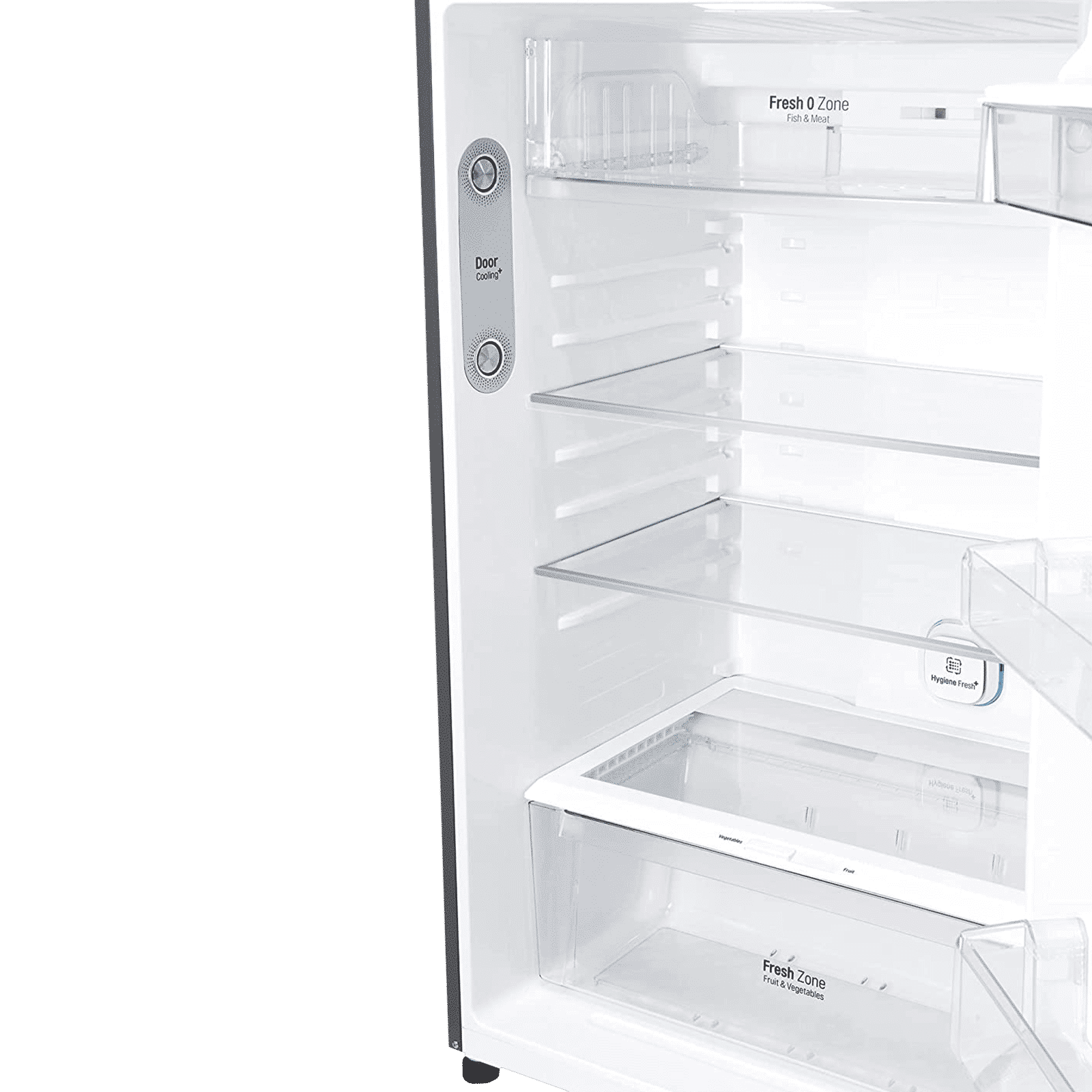 LG 475 Litres 1 Star Frost Free Double Door Refrigerator with Stabilizer Free Operation (GN-H602HLHM.APZQEBN, Platinum Silver)_11