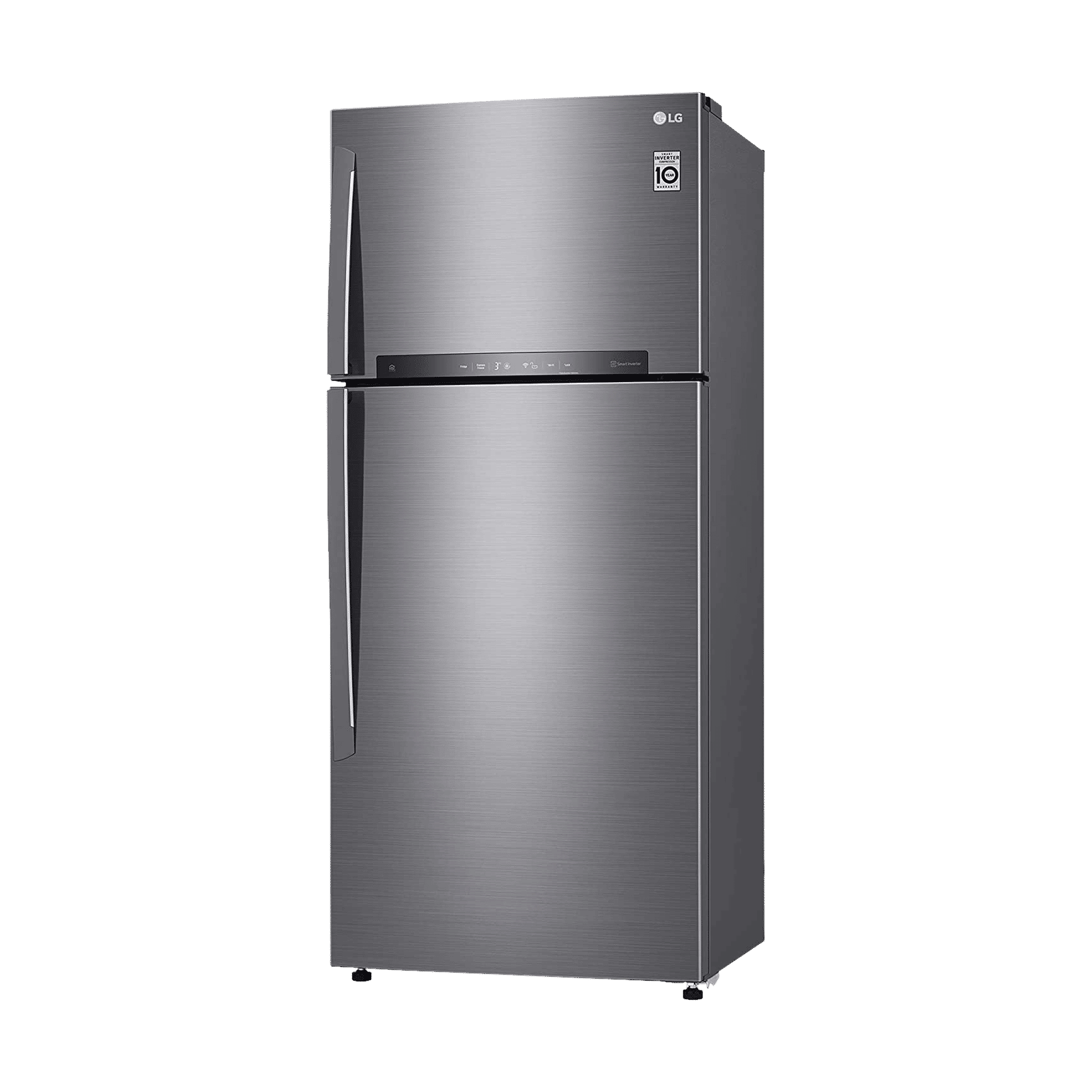 LG 475 Litres 1 Star Frost Free Double Door Refrigerator with Stabilizer Free Operation (GN-H602HLHM.APZQEBN, Platinum Silver)_13