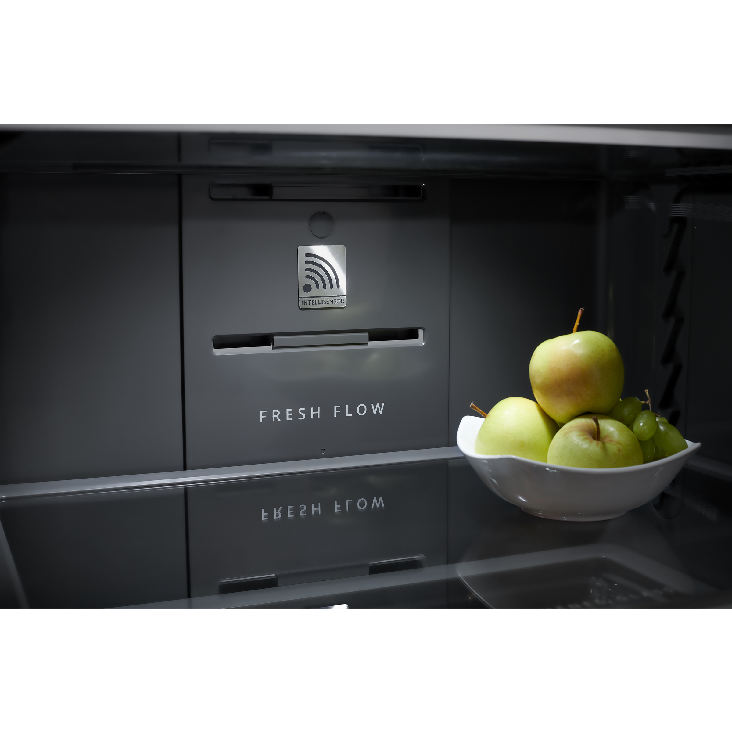 Whirlpool Intellifresh 411 Litres 2 Star Frost Free Double Door Convertible Refrigerator with Stabilizer Free Operation (IF INV CNV PLATINA, Grey)_7