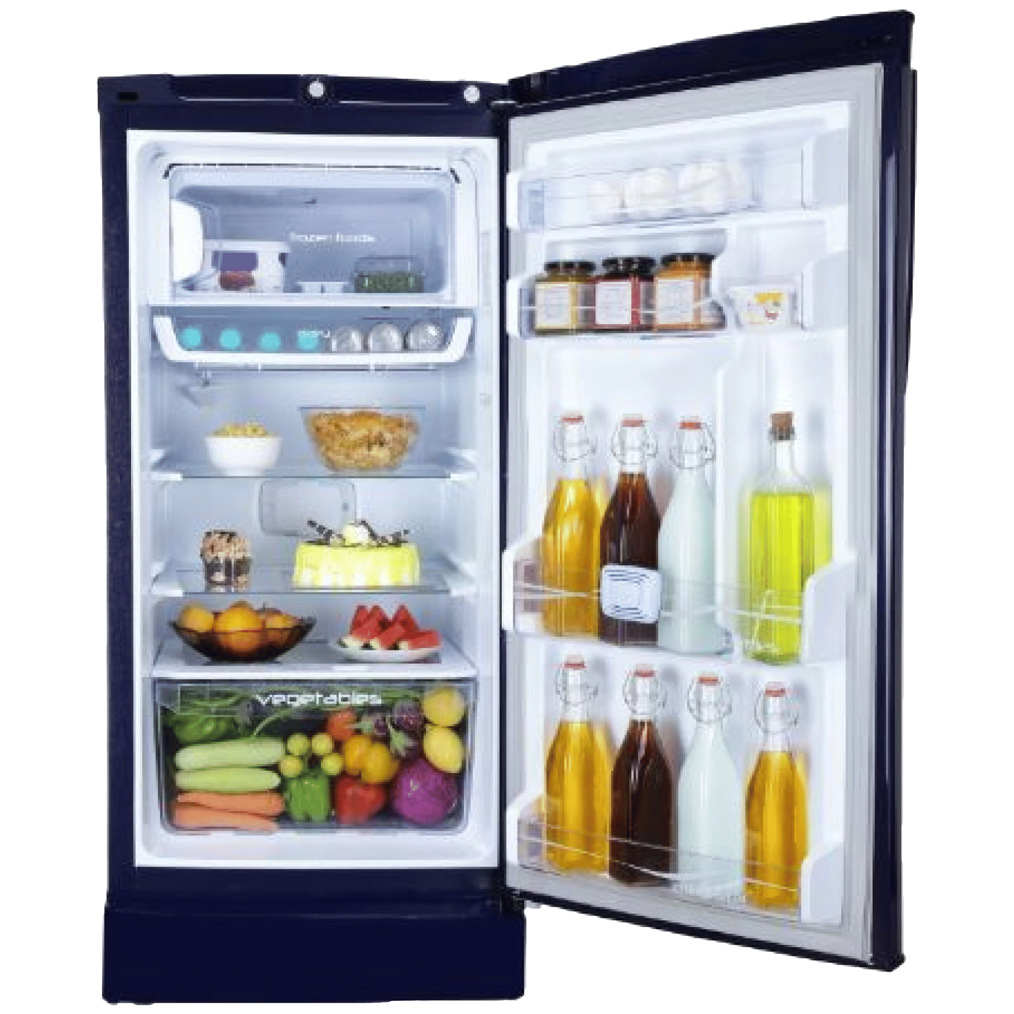 Godrej Edge Pro 185 Litres 4 Star Direct Cool Single Door Refrigerator with Inverter Technology (RD EDGEPRO 210D TA, Marine Blue)_3