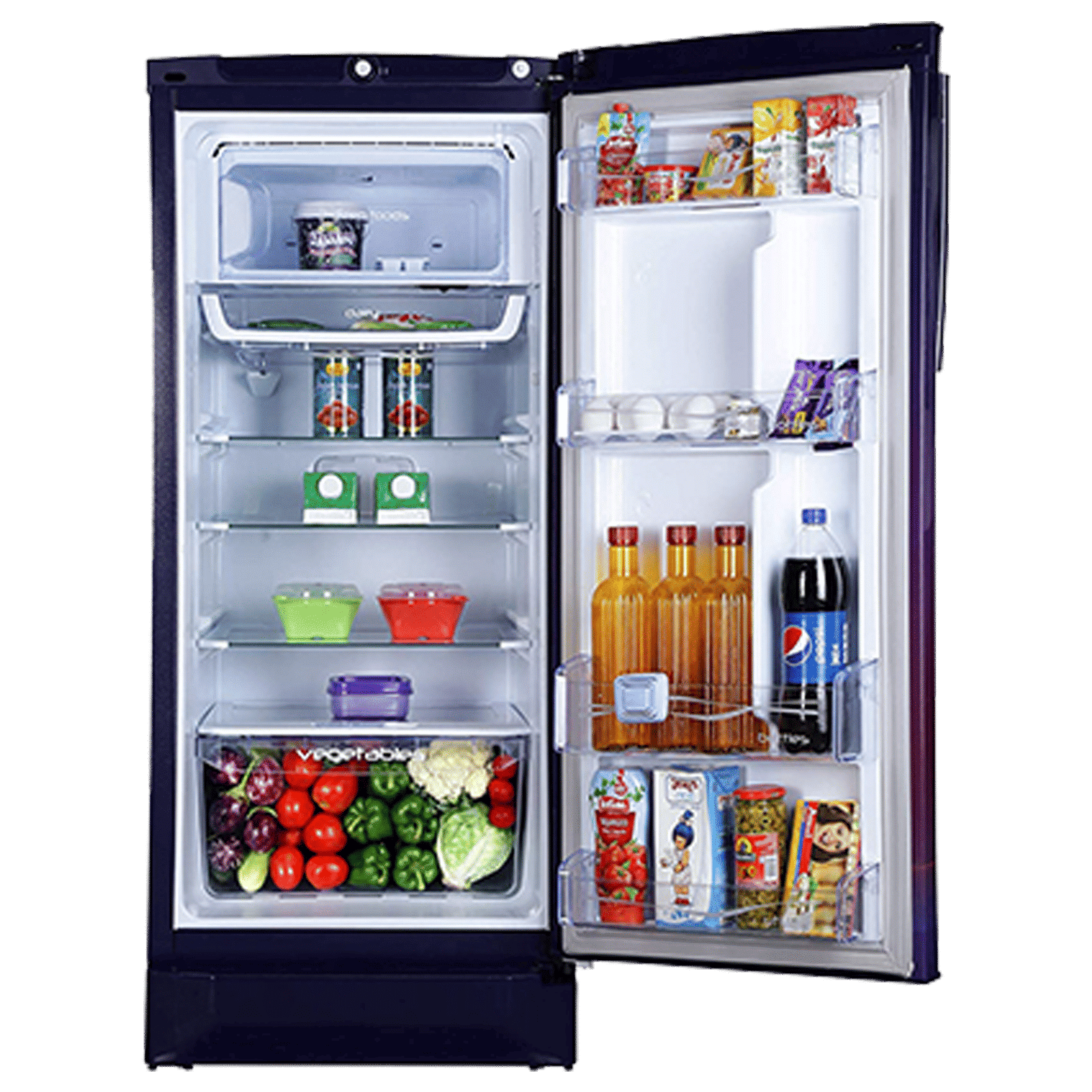 Godrej Edge Pro 205 Litres 3 Star Direct Cool Single Door Refrigerator with Hygiene Inverter Technology (RD EDGEPRO 230C TD, Zen Blue)_2