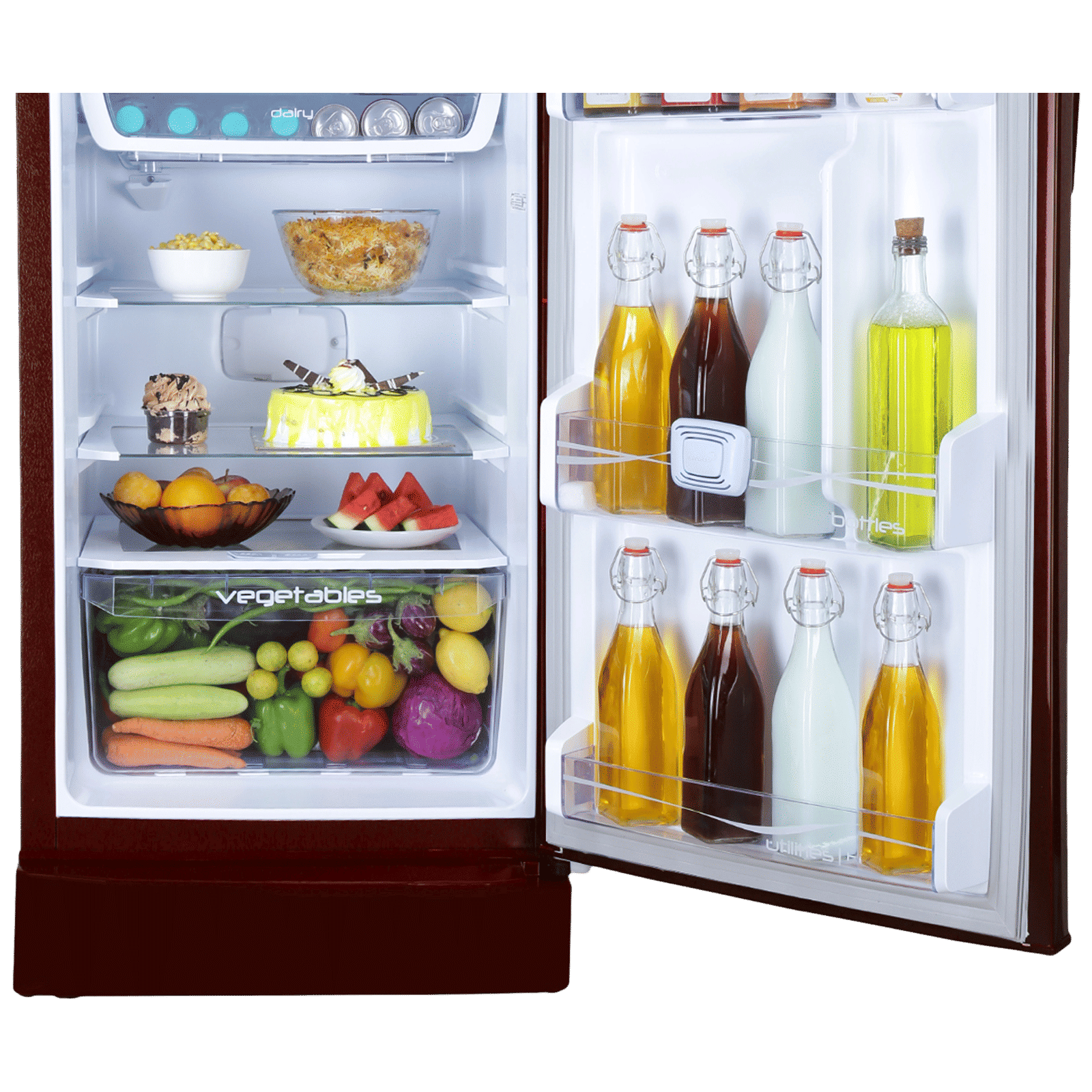 Godrej Edge Pro 205 Litres 3 Star Direct Cool Single Door Refrigerator with Hygiene Inverter Technology (RD EDGEPRO 230C TD, Zen Wine) Godrej Edge Pro 205 Litres 3 Star Direct Cool Single Door Refrigerator with Hygiene Inverter Technology (RD EDGEPRO 230C TD, Zen Wine)_4