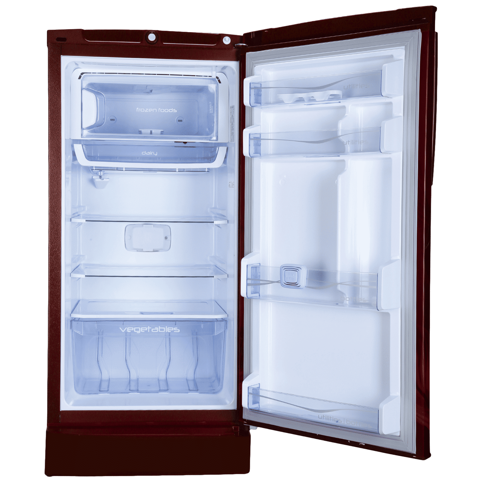 Godrej Edge Pro 205 Litres 3 Star Direct Cool Single Door Refrigerator with Hygiene Inverter Technology (RD EDGEPRO 230C TD, Marine Wine)_4