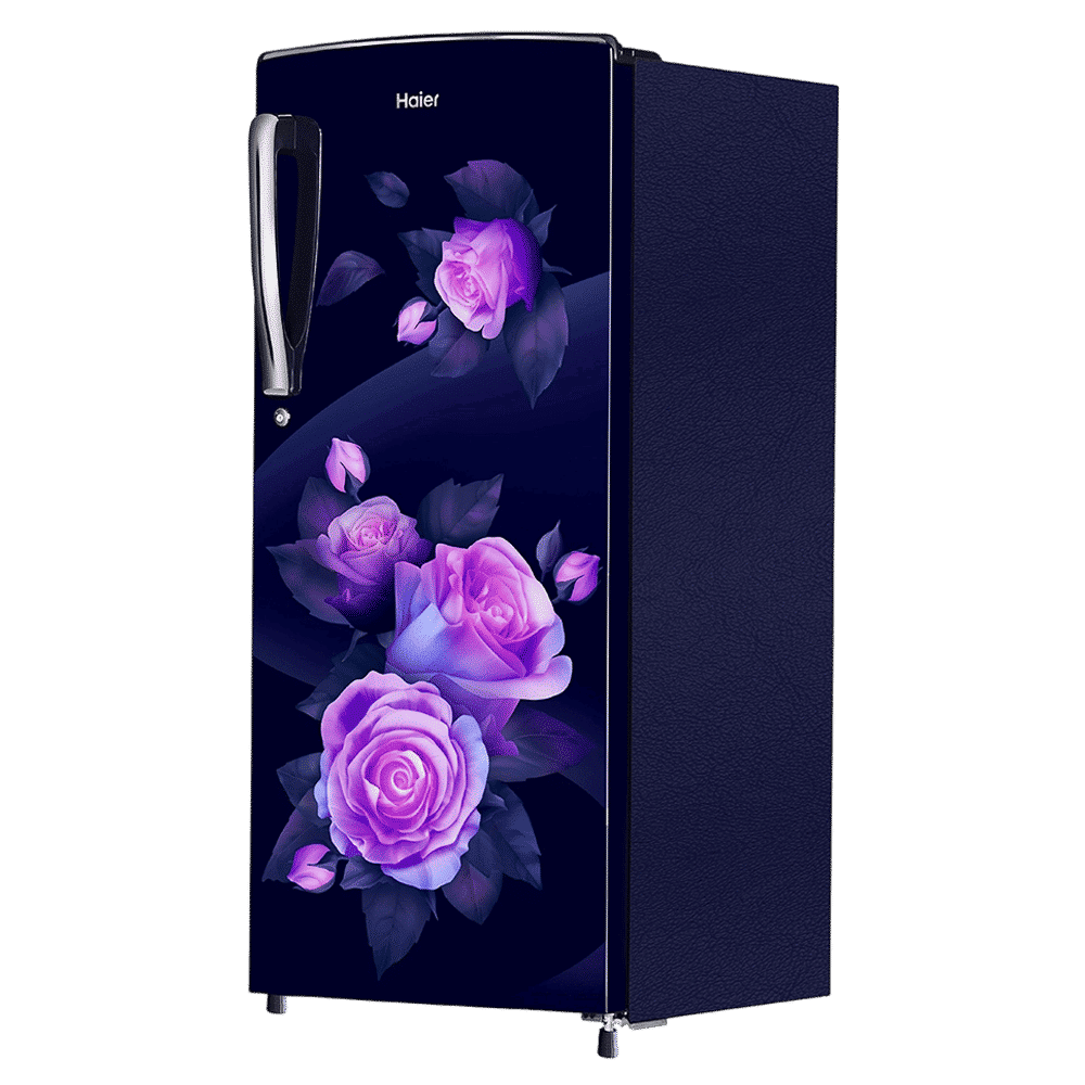 Haier 205 Litres 3 Star Direct Cool Single Door Refrigerator with Diamond Edge Freezing Technology (HRD-2263CMR-N, Marine Rose)_2