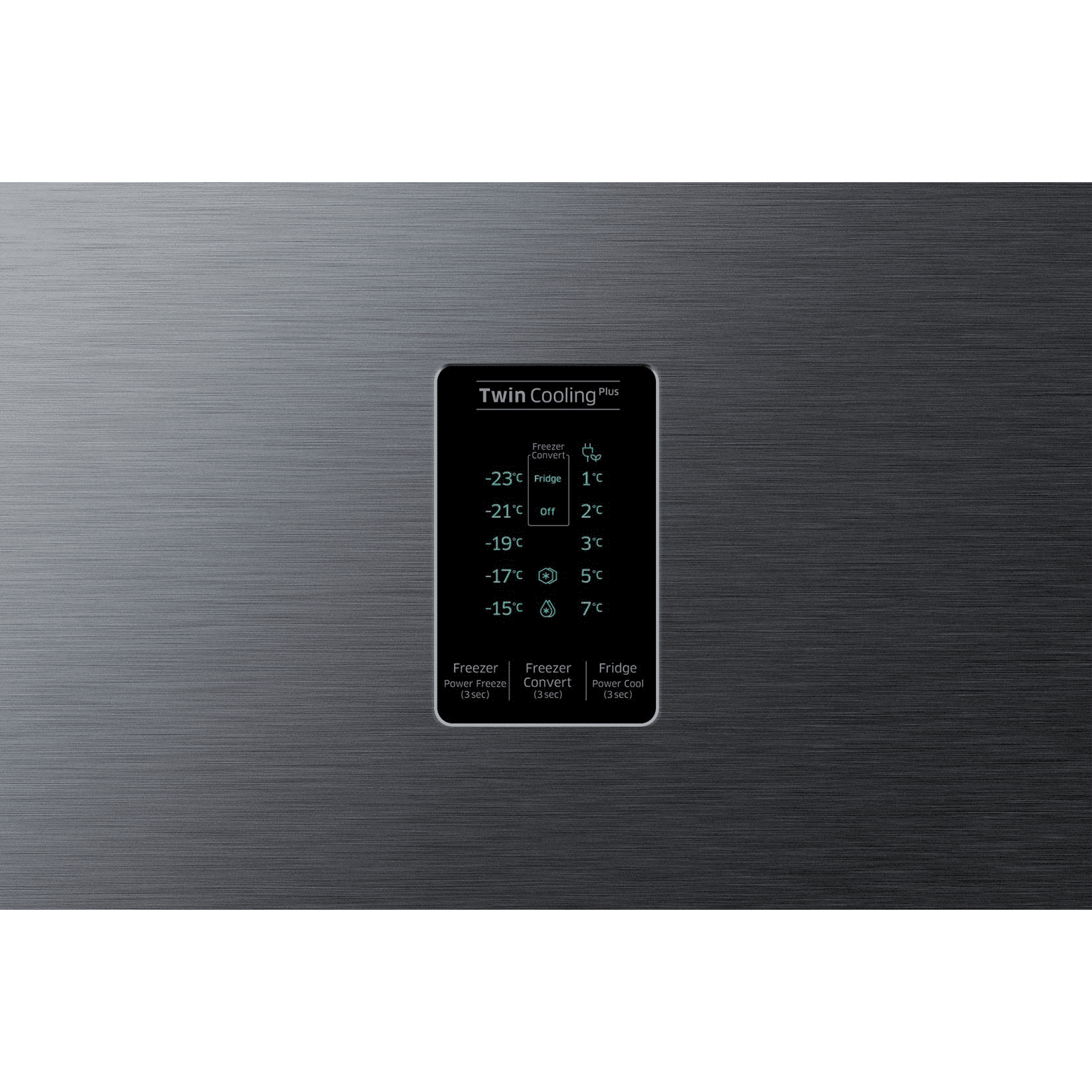 SAMSUNG 301 Litres 2 Star Frost Free Double Door Convertible Refrigerator with Deodorizing Filter (RT34C4522BX/HL, Luxe Black)_10