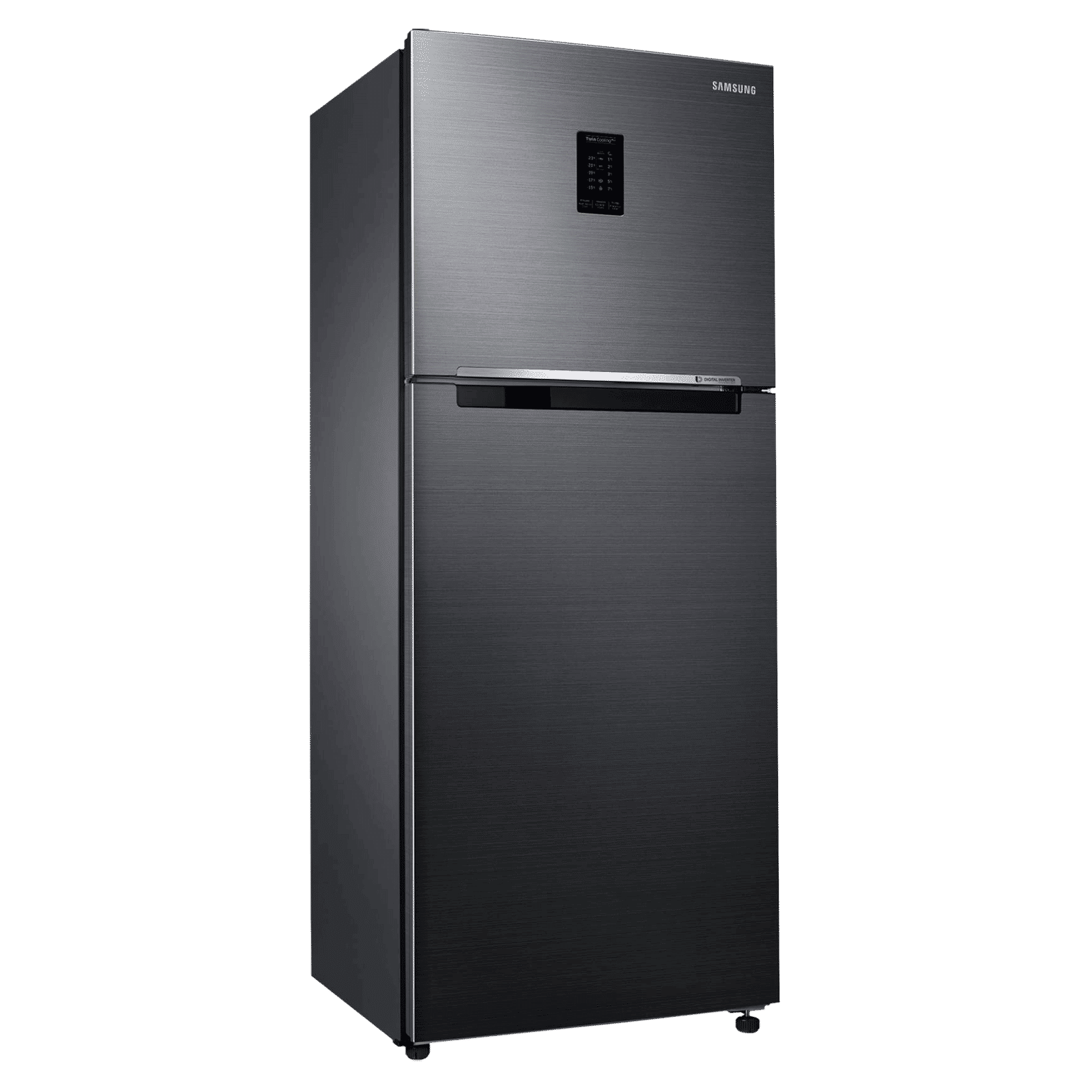 SAMSUNG 301 Litres 2 Star Frost Free Double Door Convertible Refrigerator with Deodorizing Filter (RT34C4522BX/HL, Luxe Black)_11