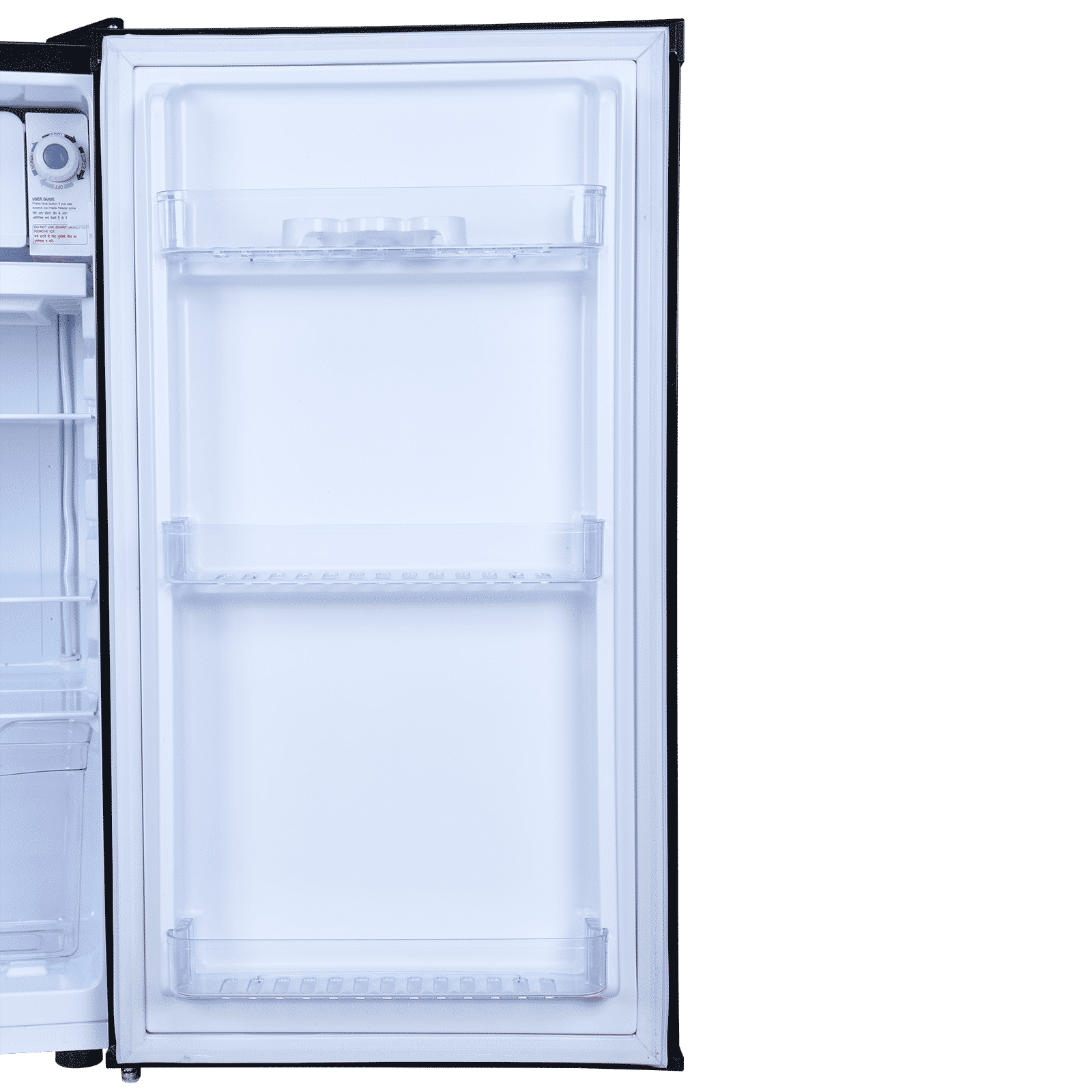 Croma 84 Litres 2 Star Direct Cool Single Door Refrigerator with Reversible Door ( Black)_7