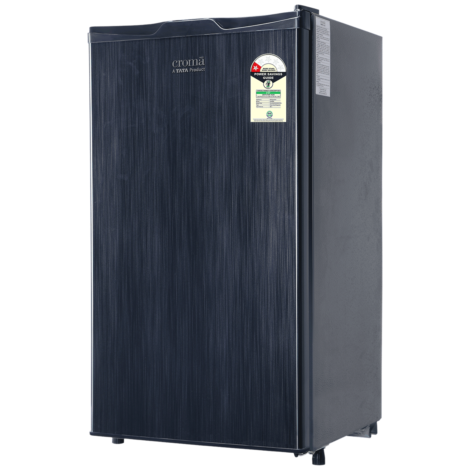 Croma 90 Litres 1 Star Direct Cool Single Door Refrigerator with Anti Fungal Door Gasket (CRLR090DCB250507, Hairline Grey) Croma 90 Litres 1 Star Direct Cool Single Door Refrigerator with Anti Fungal Door Gasket (CRLR090DCB250507, Hairline Grey)_4