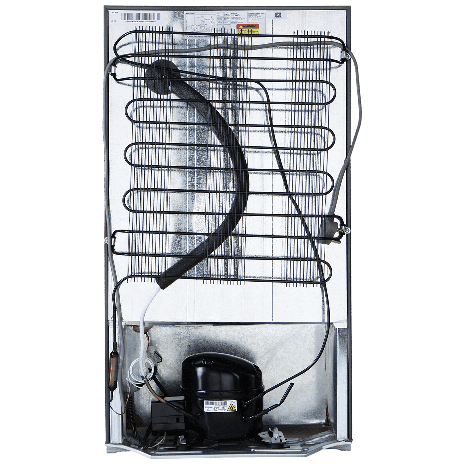 Croma 90 Litres 1 Star Direct Cool Single Door Refrigerator with Anti Fungal Door Gasket (CRLR090DCB250507, Hairline Grey) Croma 90 Litres 1 Star Direct Cool Single Door Refrigerator with Anti Fungal Door Gasket (CRLR090DCB250507, Hairline Grey)_9