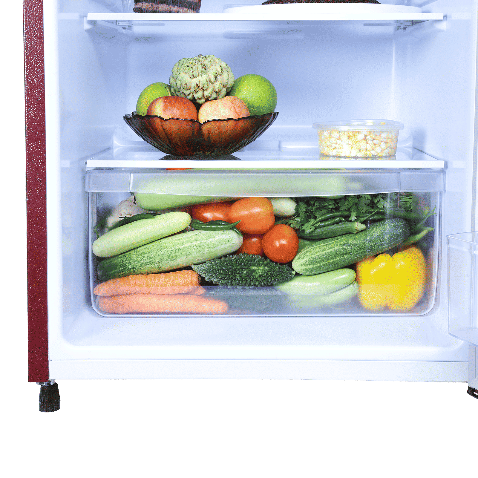 Croma 183 Litres 2 Star Direct Cool Single Door Refrigerator with Anti-Fungal Door Gasket ( Rosalind Wine) Croma 183 Litres 2 Star Direct Cool Single Door Refrigerator with Anti-Fungal Door Gasket ( Rosalind Wine)_12