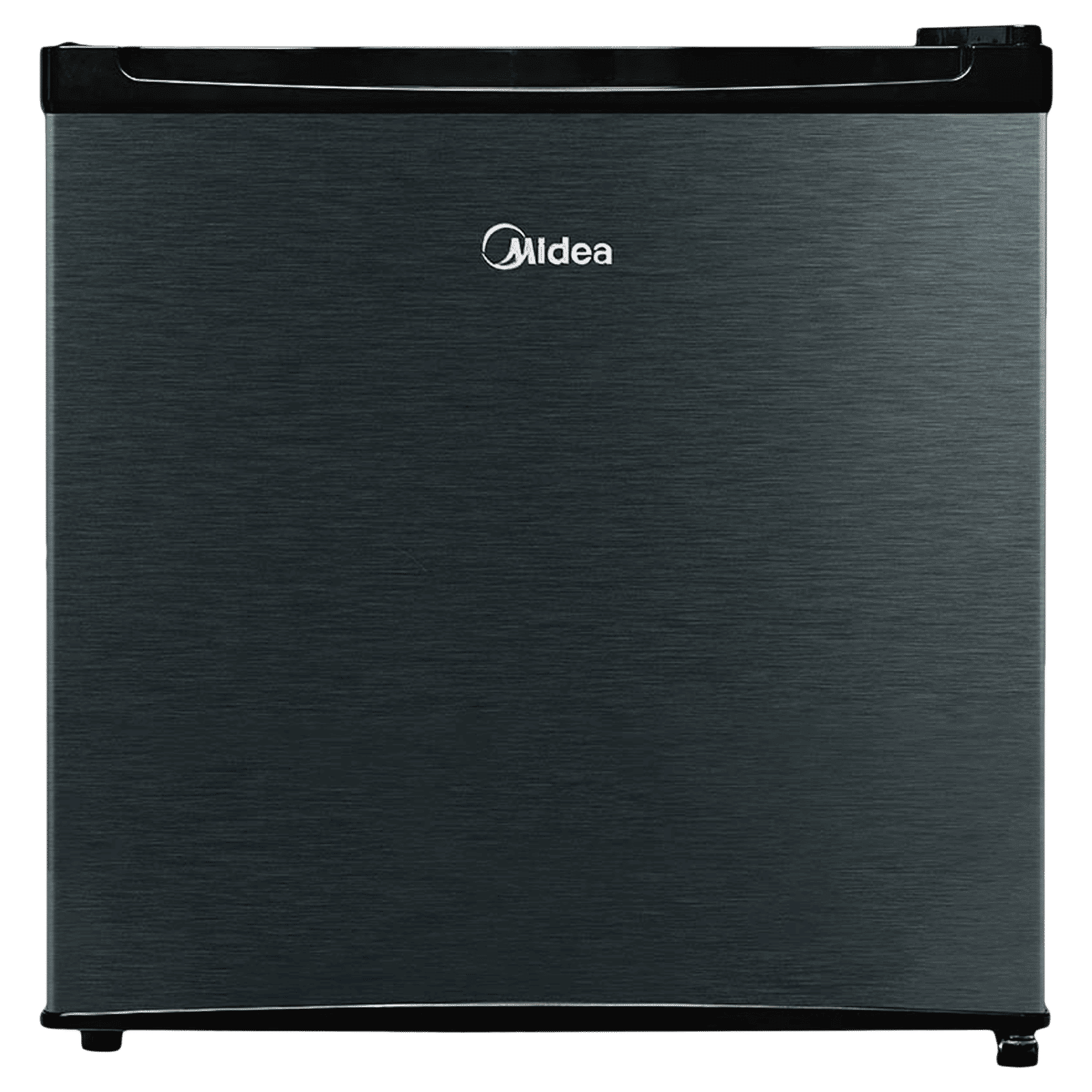 Midea 45 Litres 3 Star Direct Cool Single Door Mini Refrigerator with Reversible Door (MDRD86FGE03, Bright Crystal Gray)_1