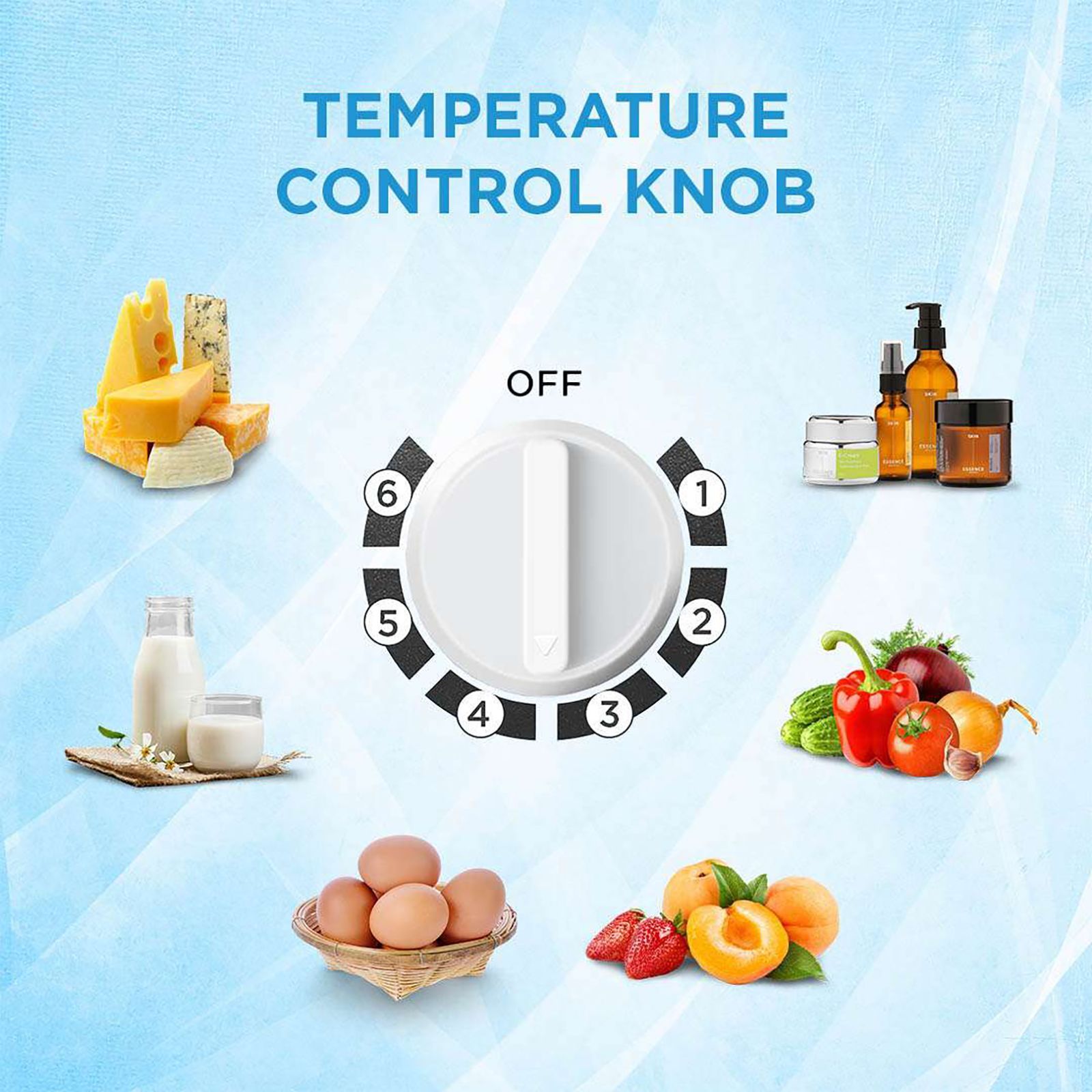 Midea 45 Litres 3 Star Direct Cool Single Door Mini Refrigerator with Reversible Door (MDRD86FGE03, Bright Crystal Gray)_10