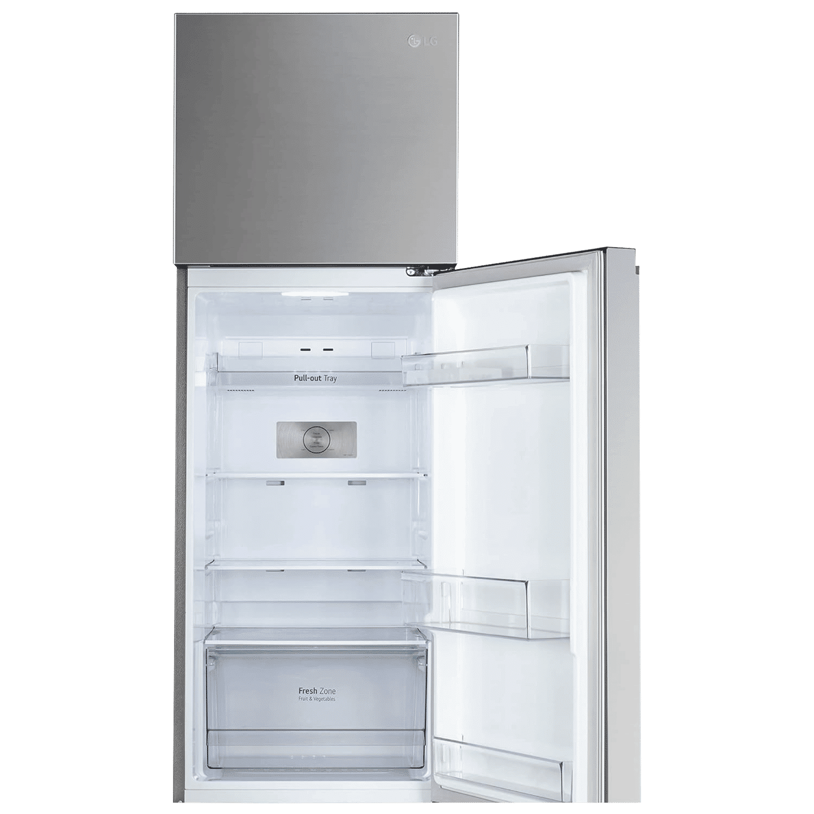 LG 246 Litres 3 Star Frost Free Double Door Convertible Refrigerator with Smart Diagnosis (GL-S262SPZX.DPZZEB, Shiny Steel)_12