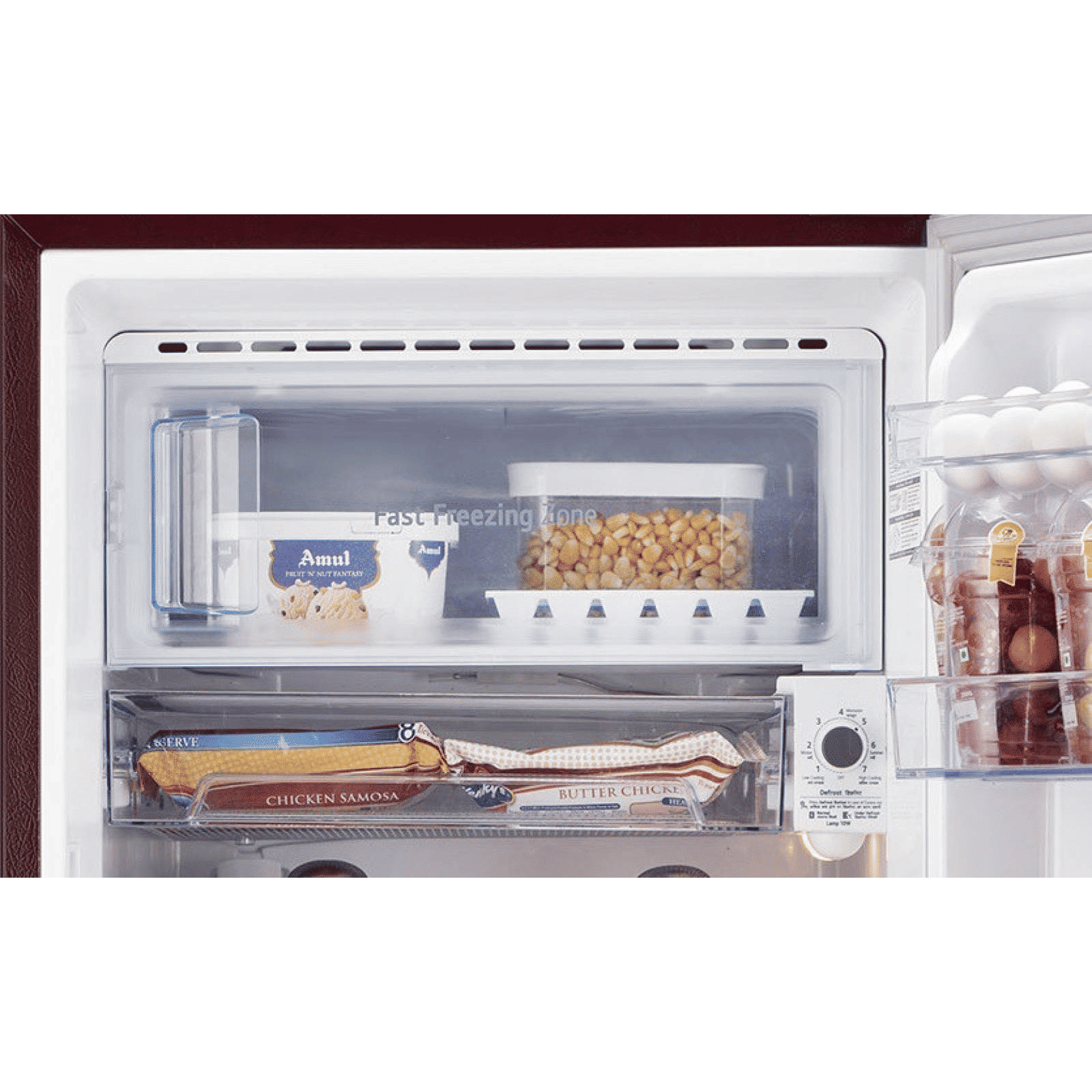 LG 201 Litres 5 Star Direct Cool Single Door Refrigerator with Antibacterial Gasket (GL-D211HSEZ, Scarlet Euphoria) LG 201 Litres 5 Star Direct Cool Single Door Refrigerator with Antibacterial Gasket (GL-D211HSEZ, Scarlet Euphoria)_8